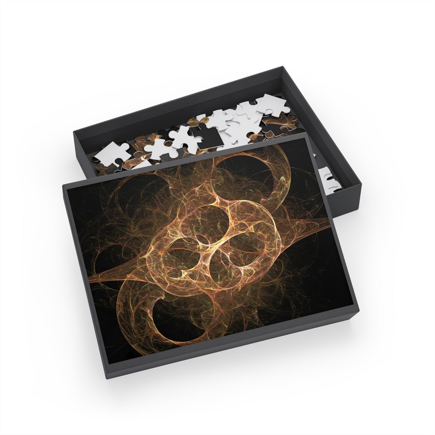 Abstract Fractal Art Puzzle - 96, 252, 500, 1000 Pieces | Unique Home Decor & Family Fun