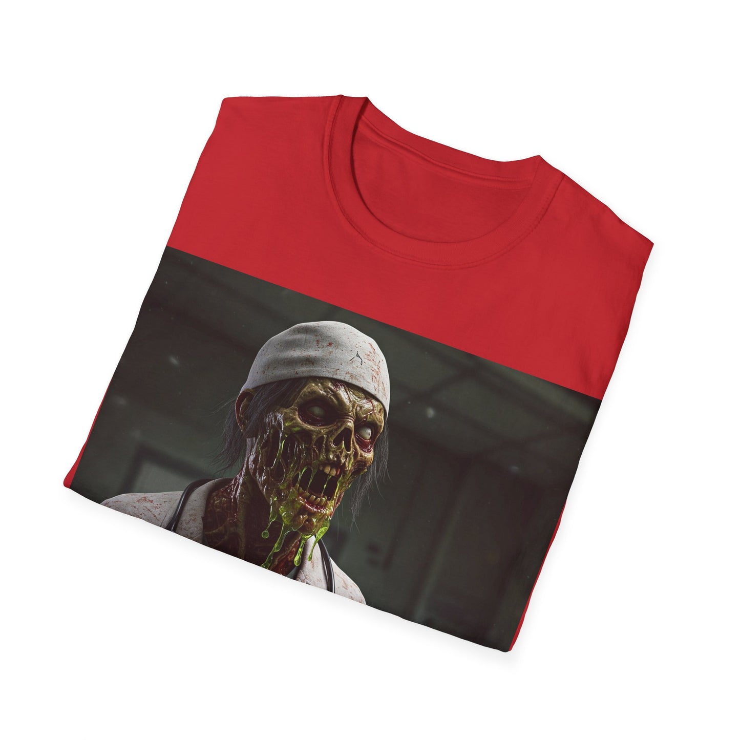 UK - Zombie Doctor Graphic T-Shirt | Unisex Horror Tee for Halloween