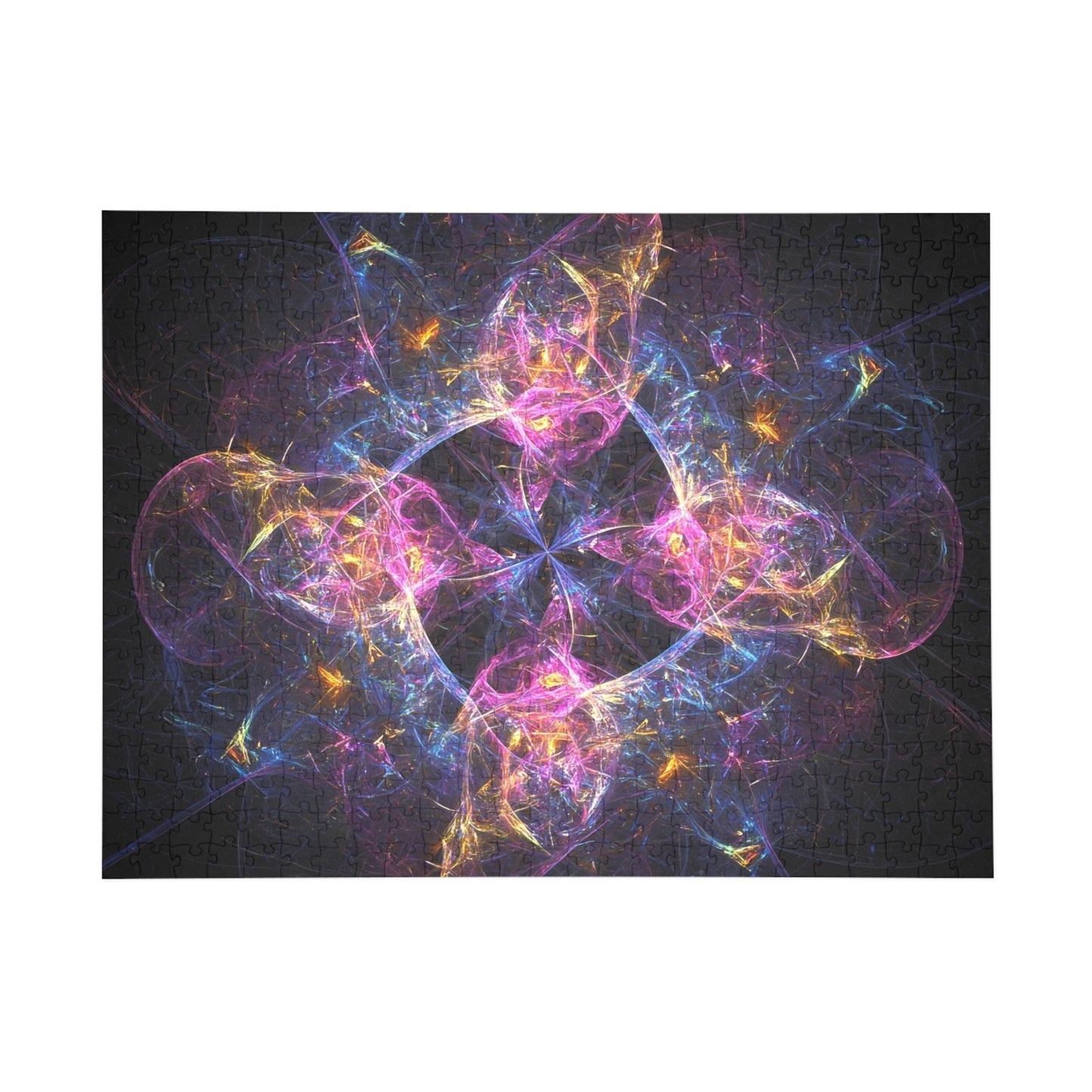 017 - Fractal Puzzle (96, 252, 500, 1000-Piece) - Fun Family Activity and Gift