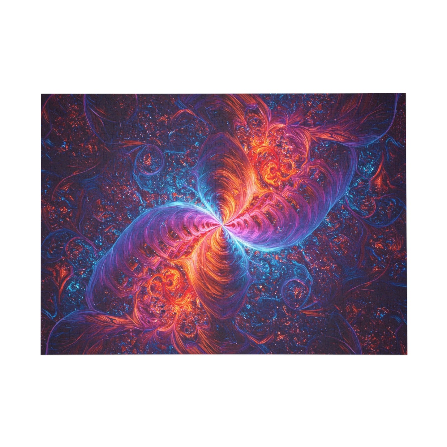 091- Fractal Puzzle (96, 252, 500, 1000-Piece) - Fun Family Activity and Gift