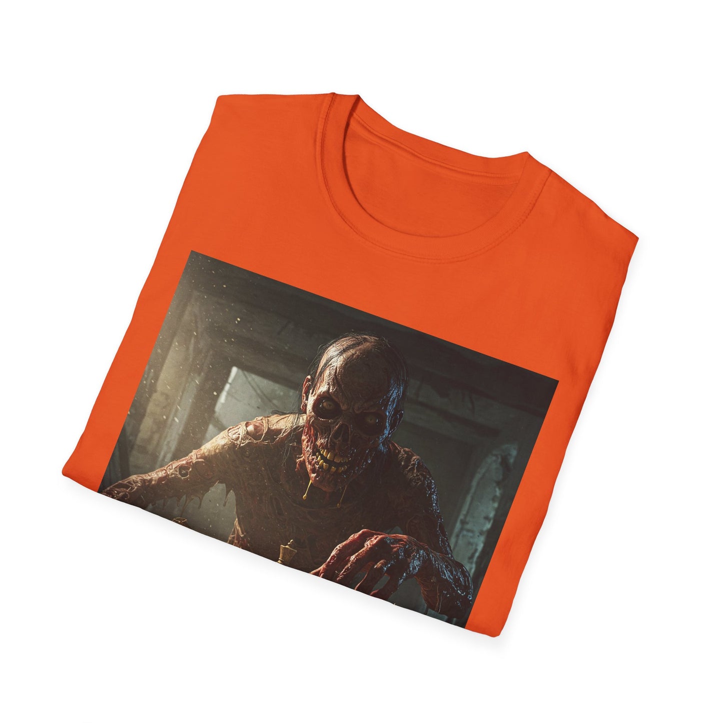 Vintage Chess Monster Unisex Softstyle T-Shirt - Perfect for Game Nights and Fantasy Fans