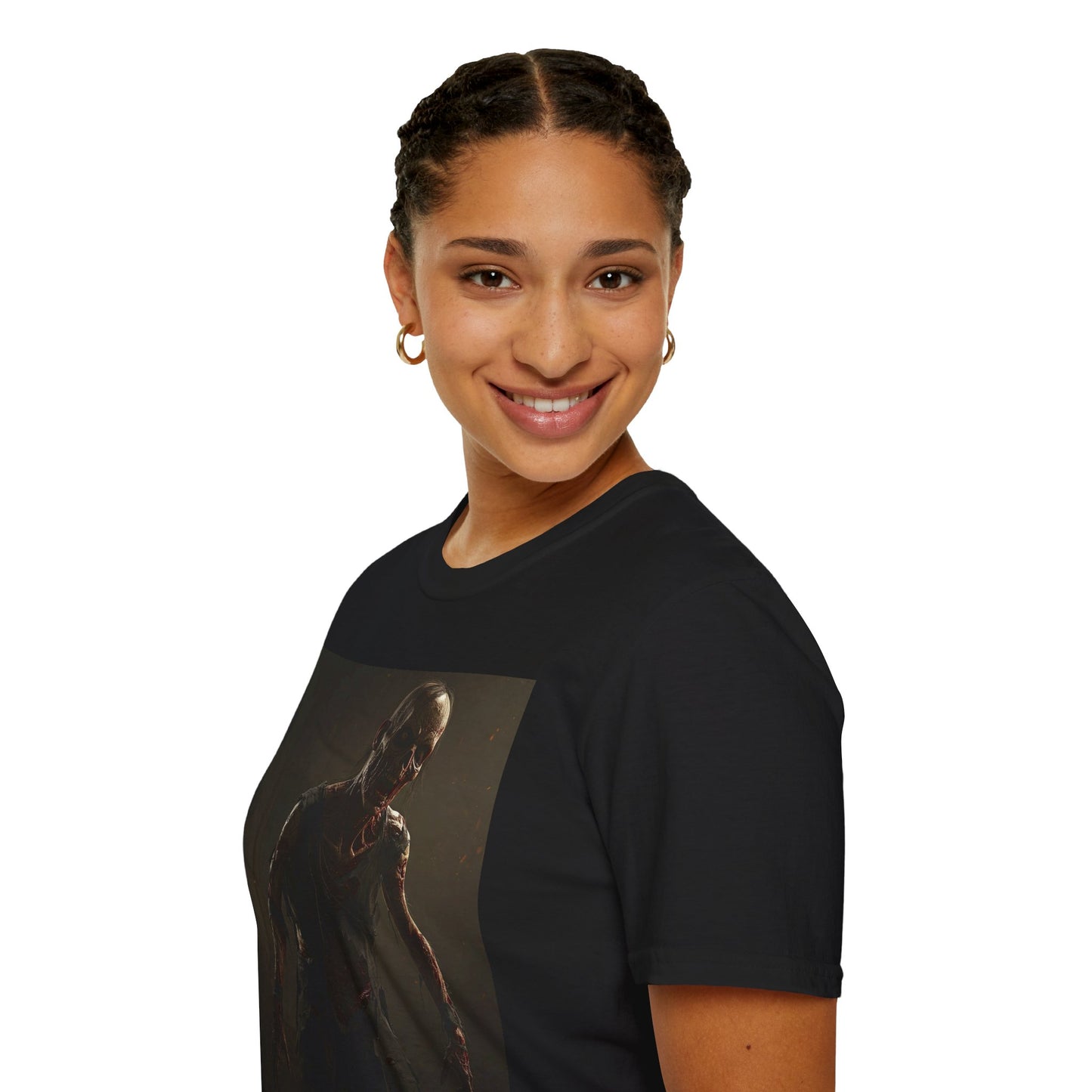 Unisex Zombie Graphic T-Shirt - Perfect for Halloween and Horror Fans