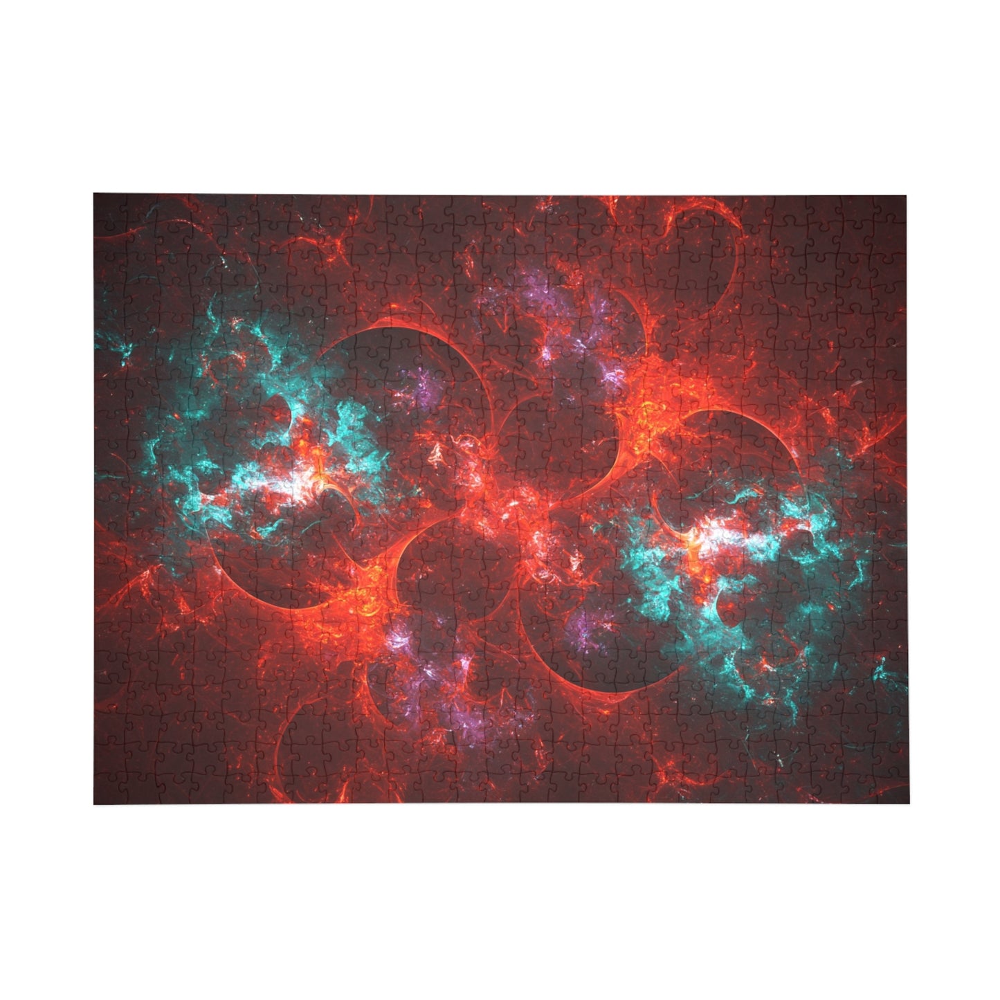 Cosmic Color Fractal Puzzle - 96, 252, 500, 1000 Pieces