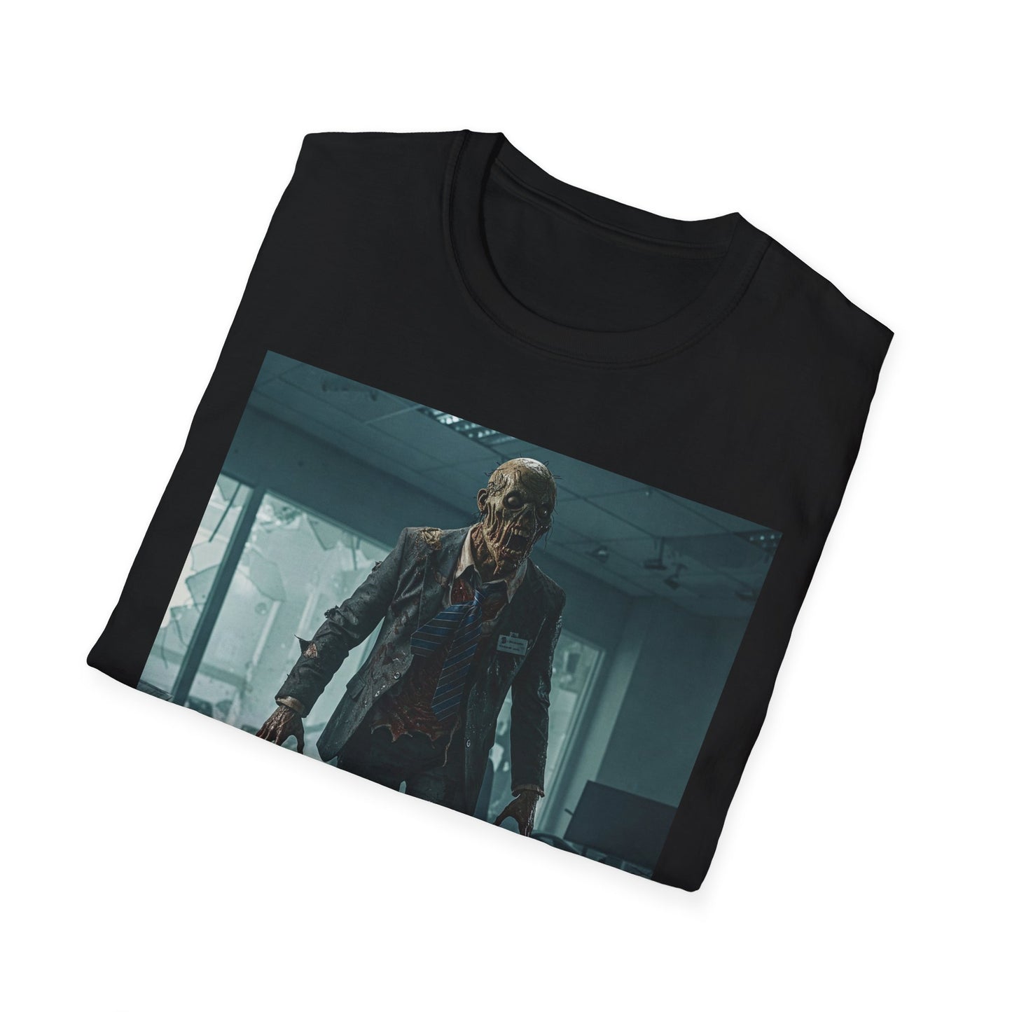 Zombie Apocalypse Unisex Softstyle T-Shirt - Perfect for Horror Fans and Parties
