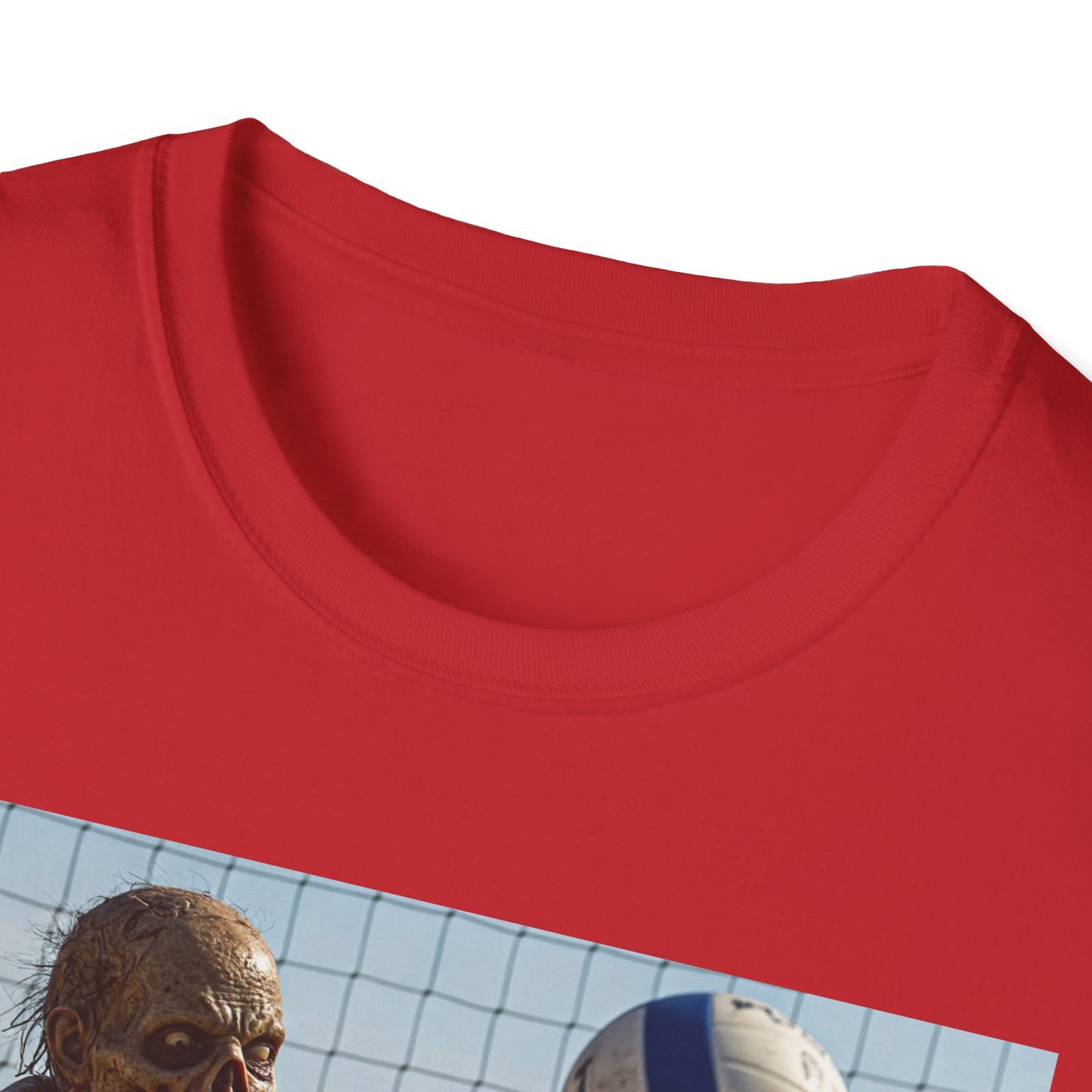 Beach Volleyball Unisex Softstyle T-Shirt - Perfect for Summer Fun and Sports Lovers