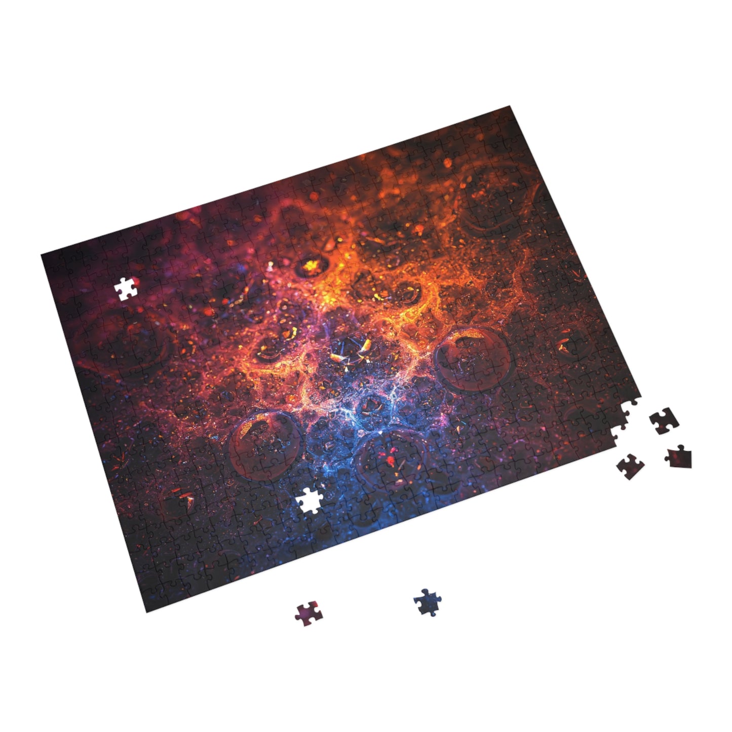 Cosmic Fantasy Puzzle (1000-Piece) - Mystical Glow Design for Family Fun and Relaxation