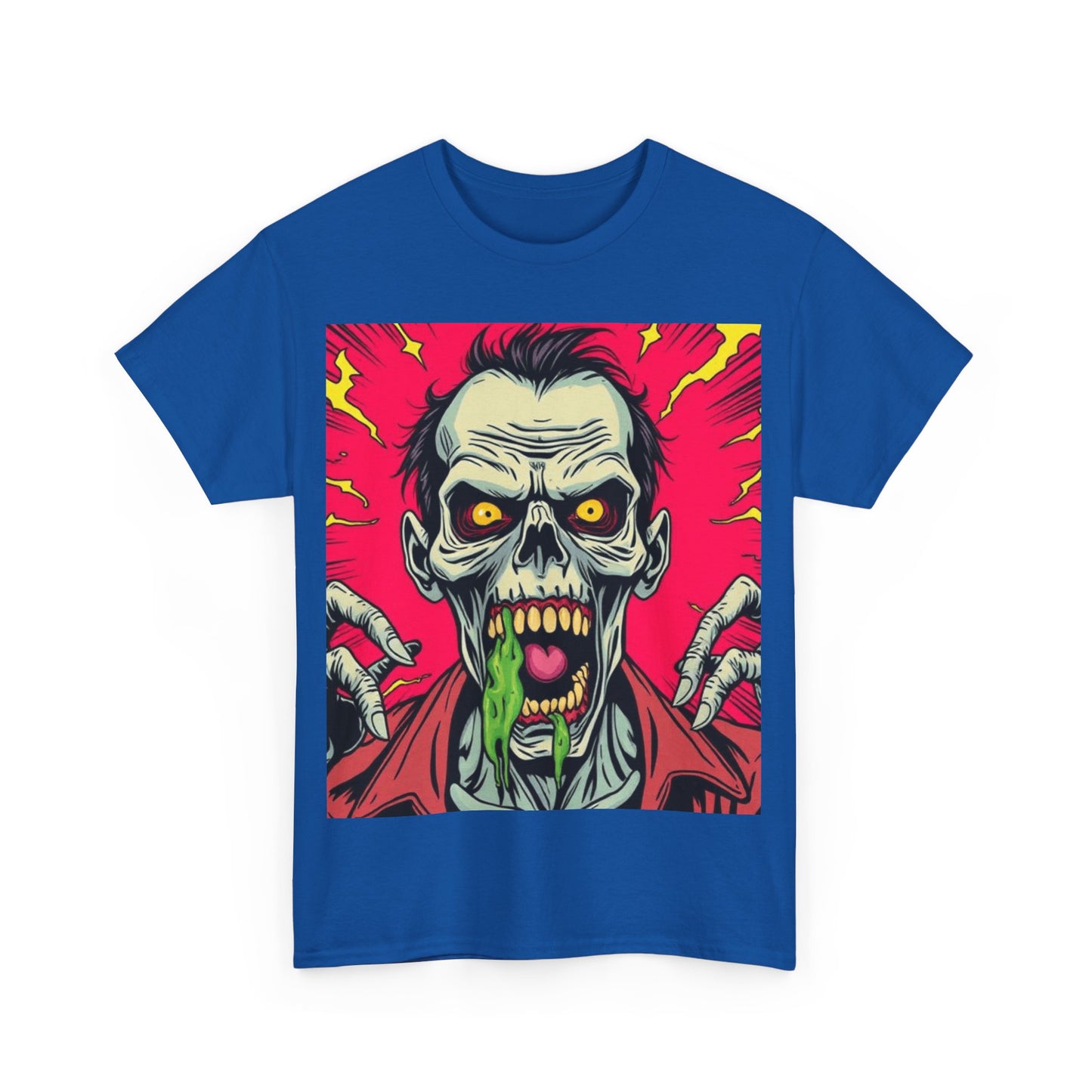 UK - Zombie Apocalypse Unisex Heavy Cotton Tee - Graphic Tee for Horror Fans