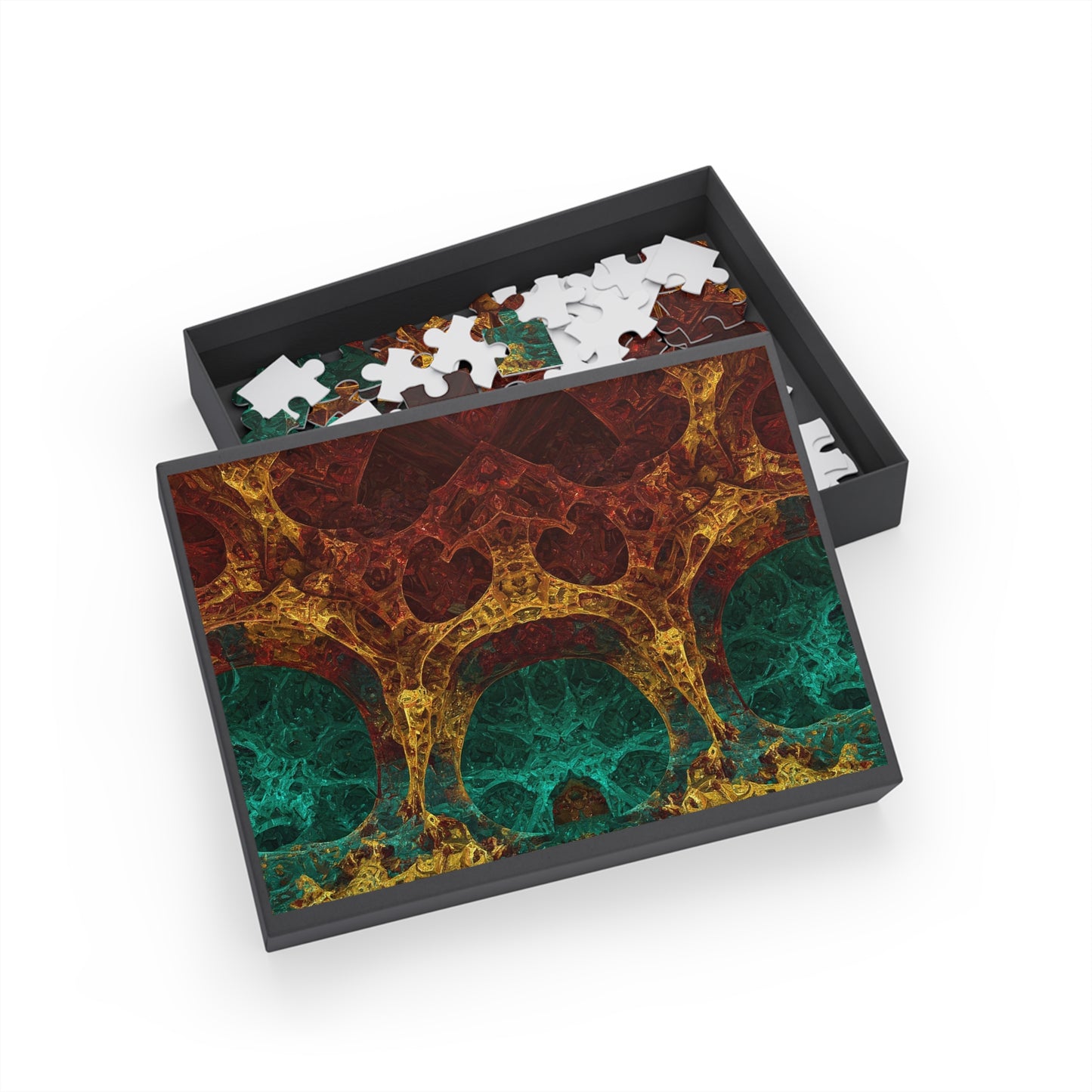 Abstract Fractal Art Puzzle - 96, 252, 500, 1000-Piece Options