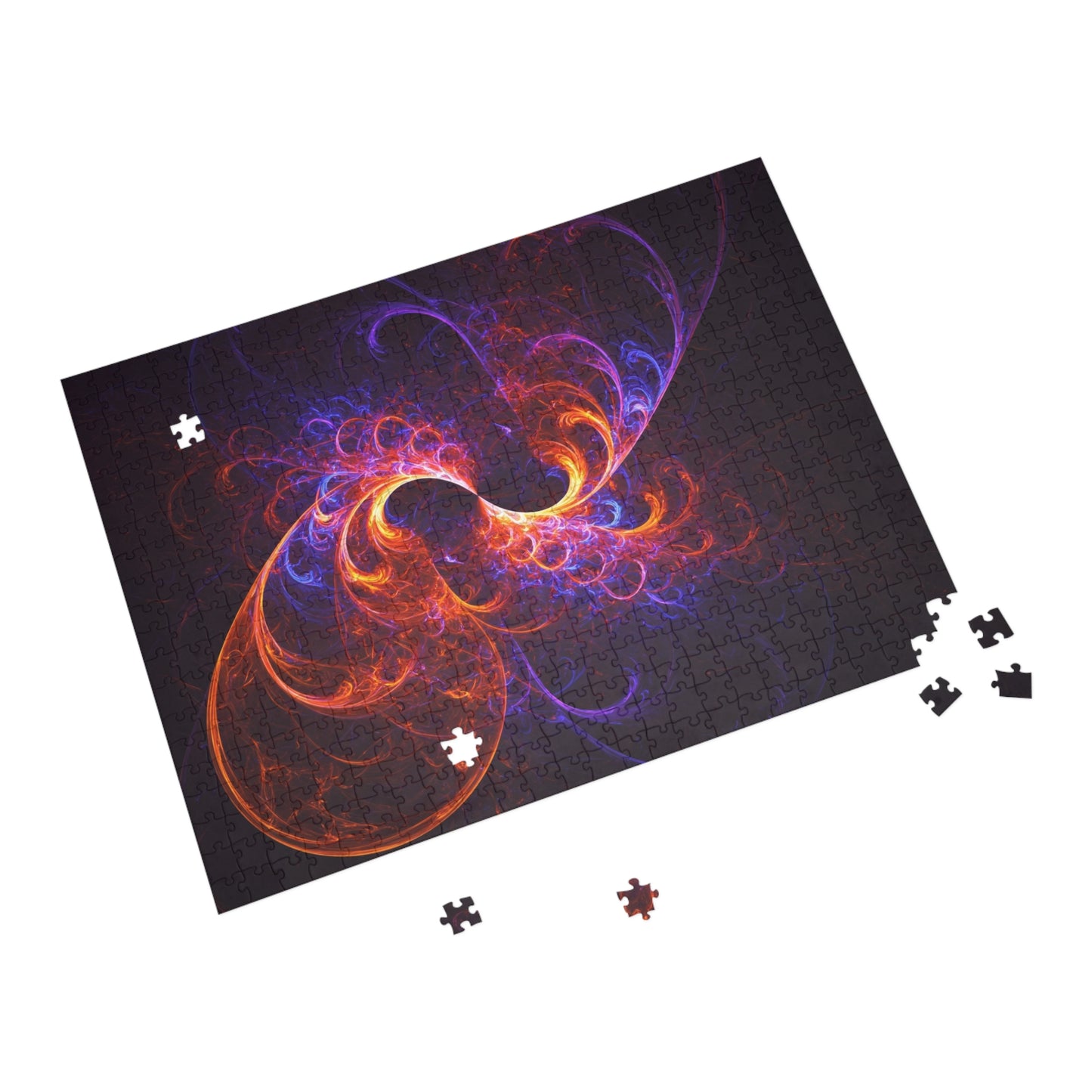 Vibrant Fractal Puzzle - 96, 252, 500, 1000 Pieces