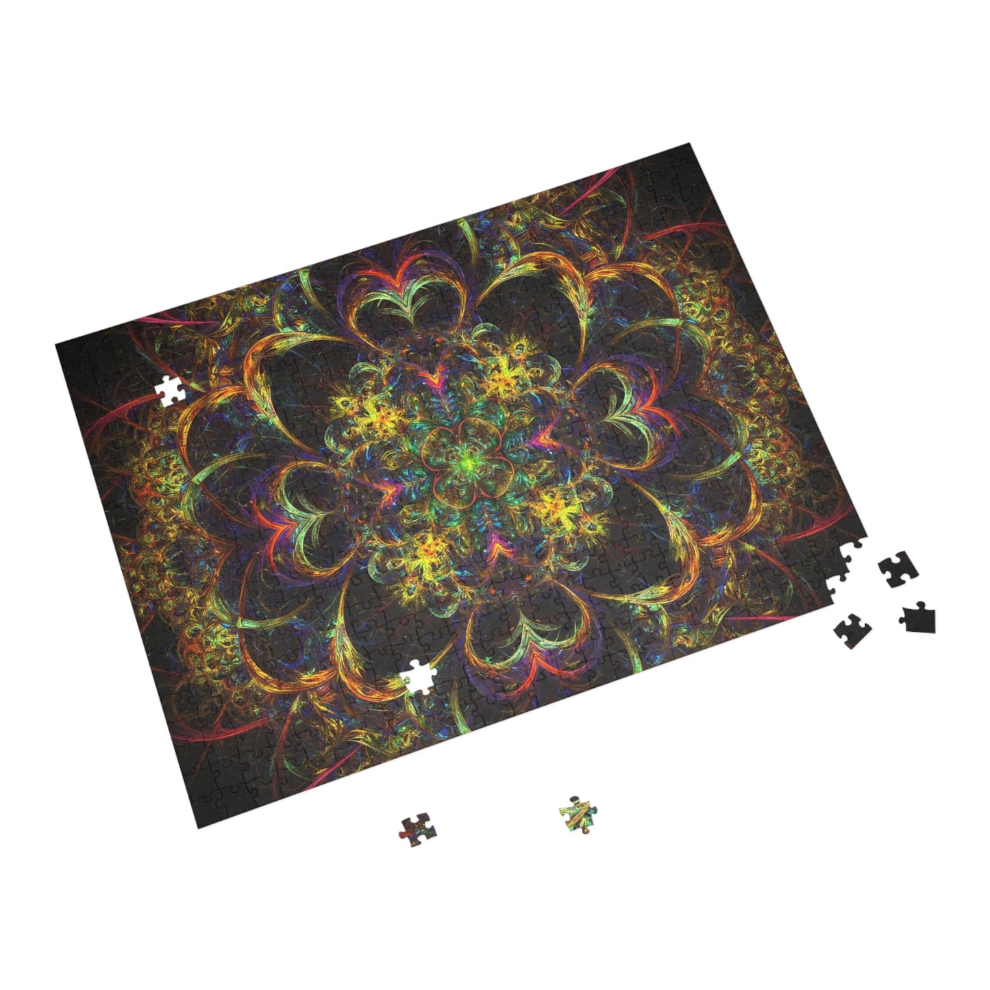 036 - Fractal Puzzle (96, 252, 500, 1000-Piece) - Fun Family Activity and Gift