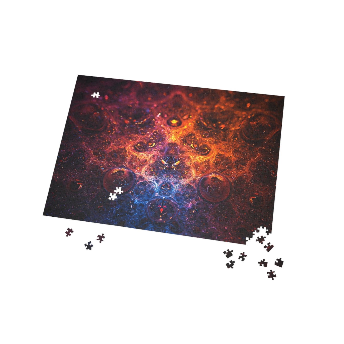 Cosmic Fantasy Puzzle (1000-Piece) - Mystical Glow Design for Family Fun and Relaxation