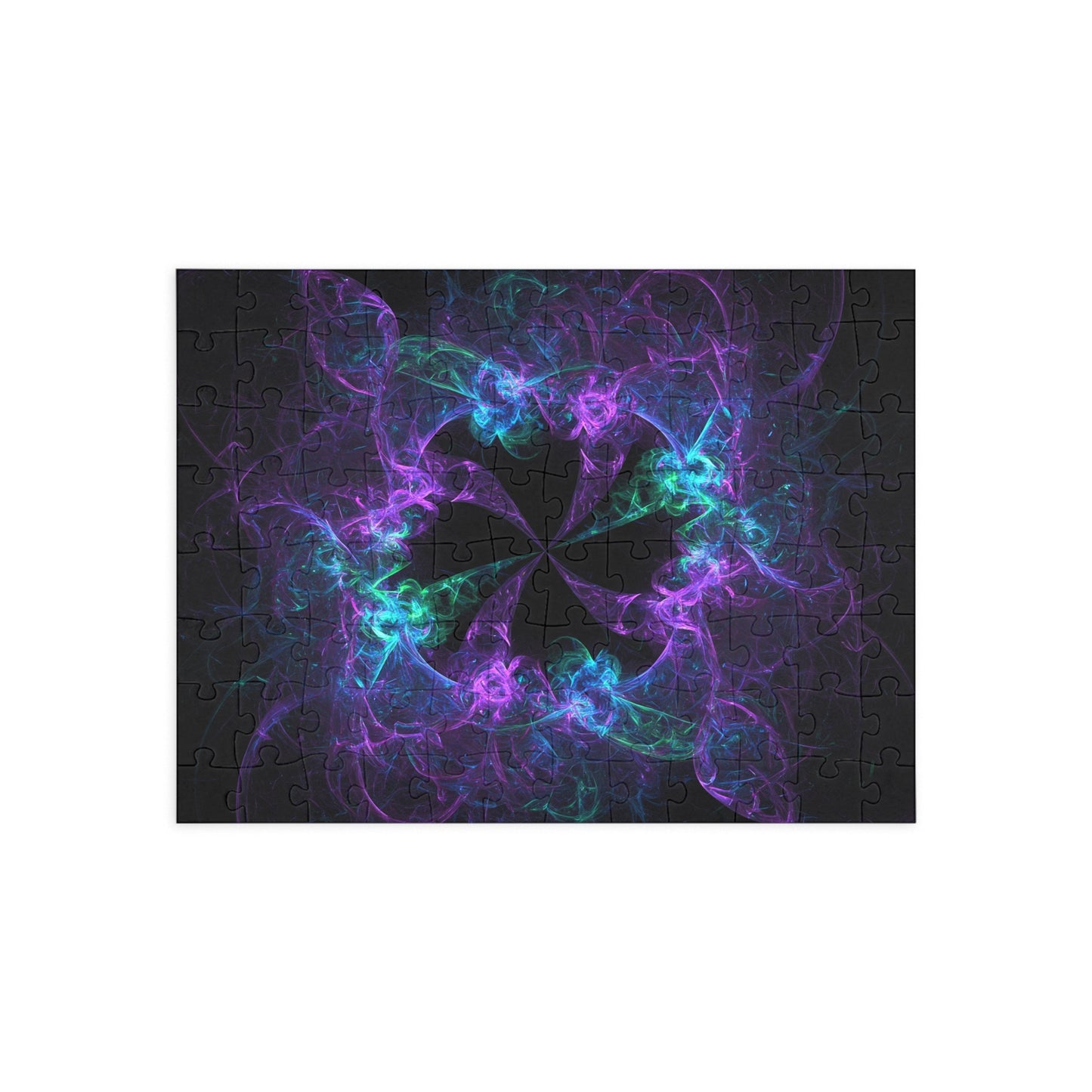 Colorful Fractal Design Puzzle - 96, 252, 500, 1000-Piece Options