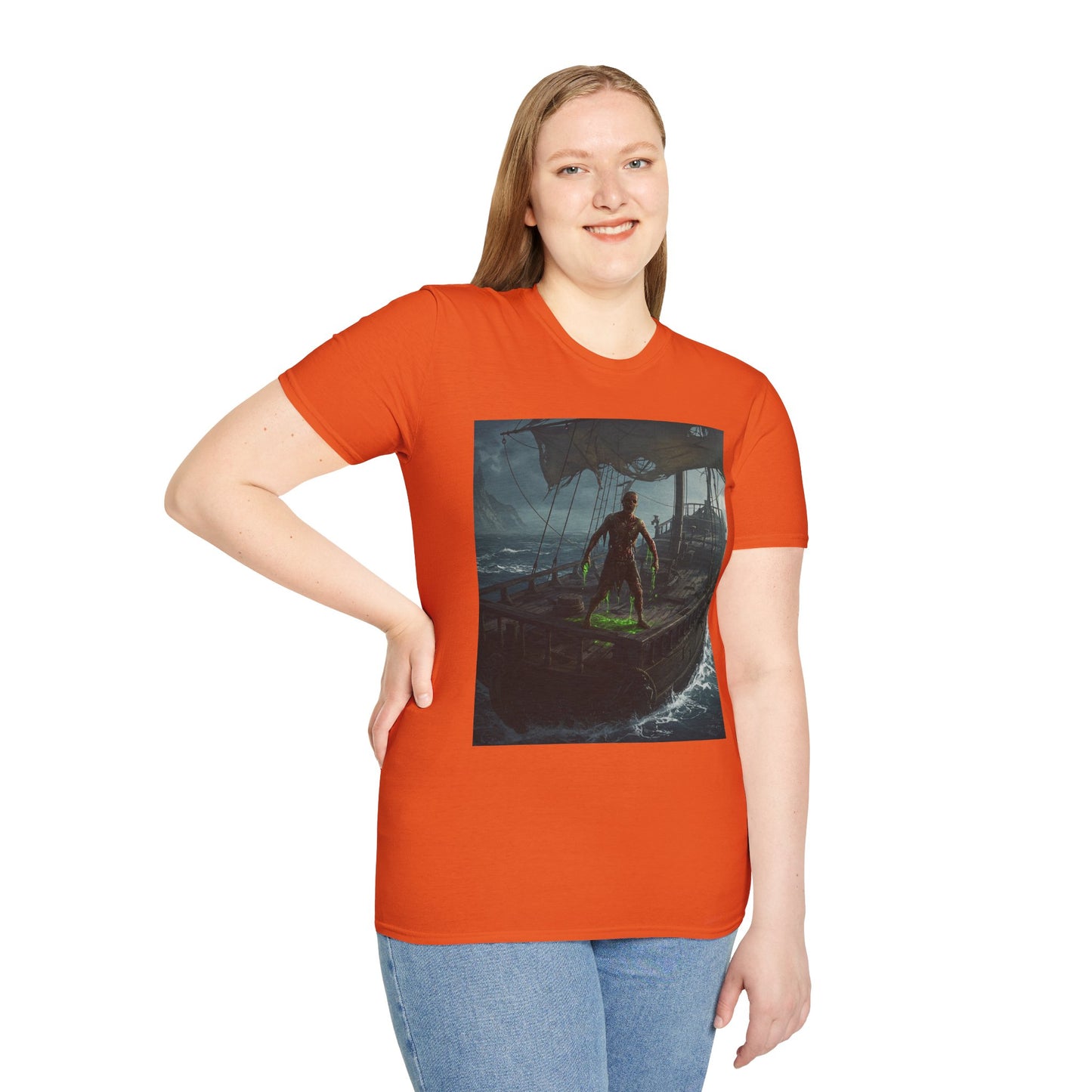Adventurous Pirate Graphic Unisex T-Shirt - Perfect for Sea Lovers!