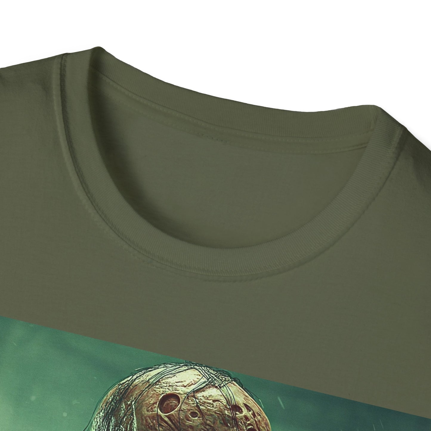 UK - Creepy Skeleton Graphic Unisex Softstyle T-Shirt
