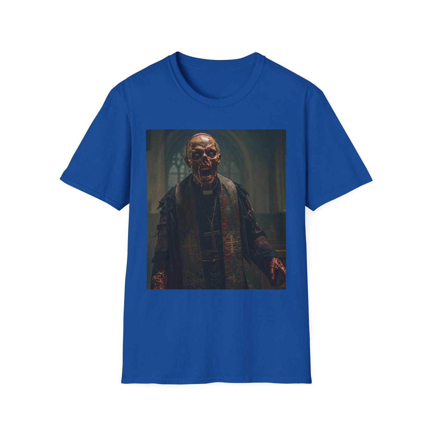 Unisex Horror Graphic T-Shirt - Spooky Skeleton Design