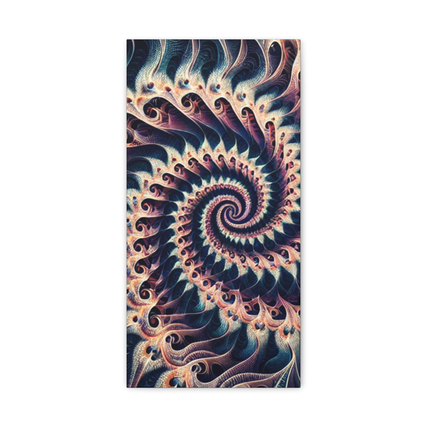 Abstract Spiral Art Canvas Print - Modern Home Decor for Art Lovers