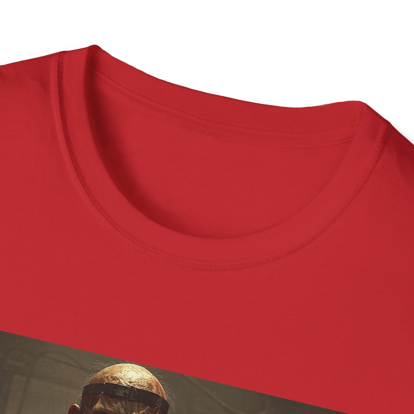 Unisex Horror-Themed Softstyle T-Shirt - Perfect for Halloween and Cosplay