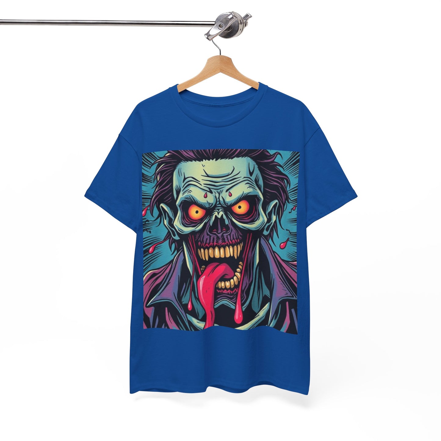 UK - Vibrant Zombie Graphic Tee - Unisex