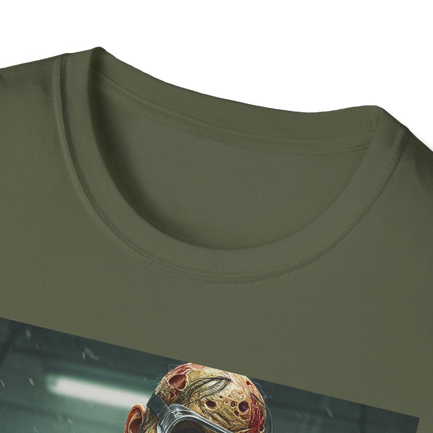 Creepy Scientist Unisex Softstyle T-Shirt | Halloween Horror Tee