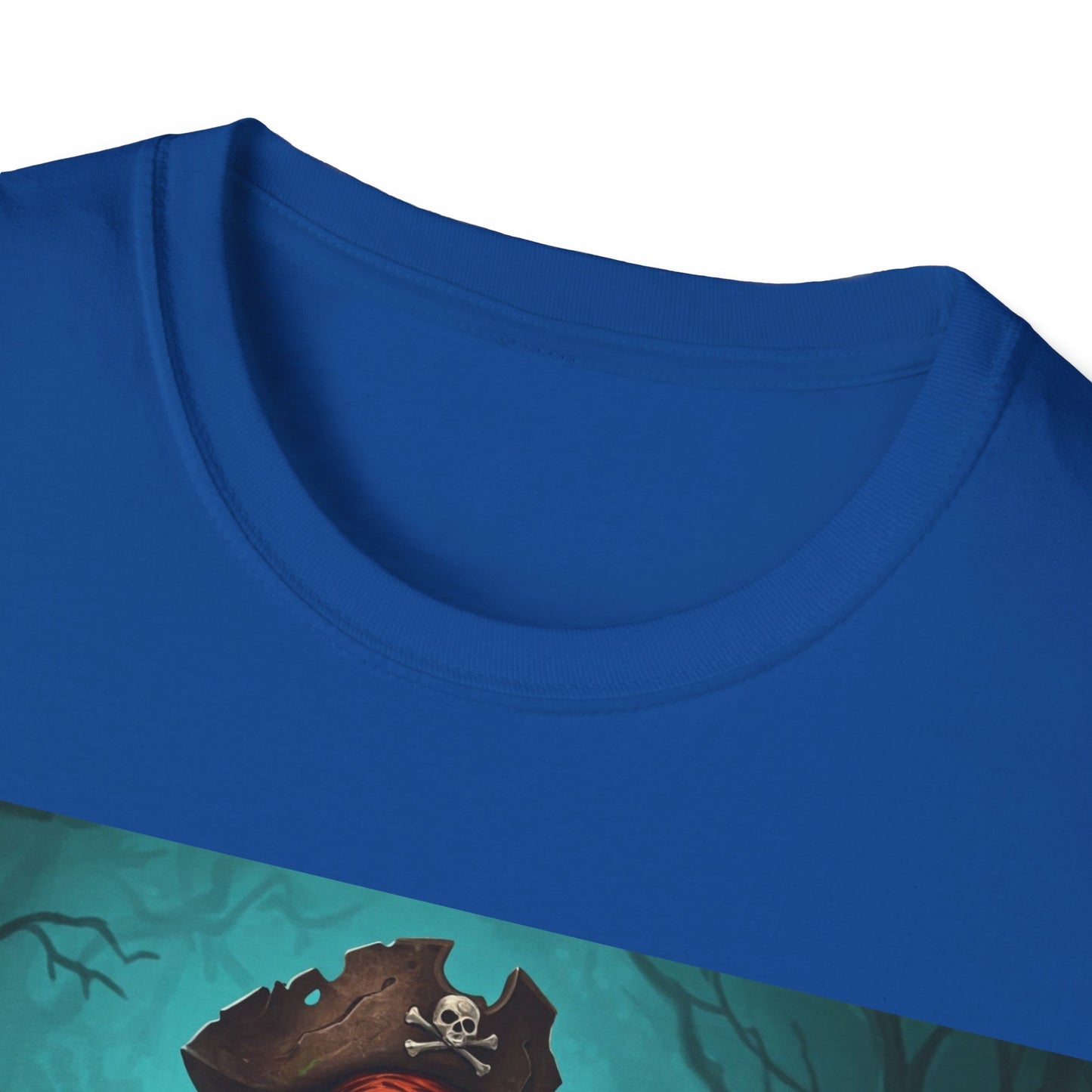 UK - Pirate Apocalyptic Portrait Tee, bold, decaying zombie graphic