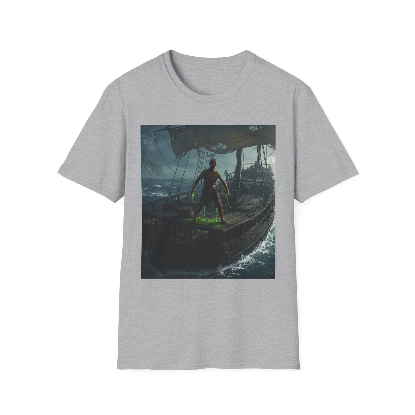 Adventurous Pirate Graphic Unisex T-Shirt - Perfect for Sea Lovers!