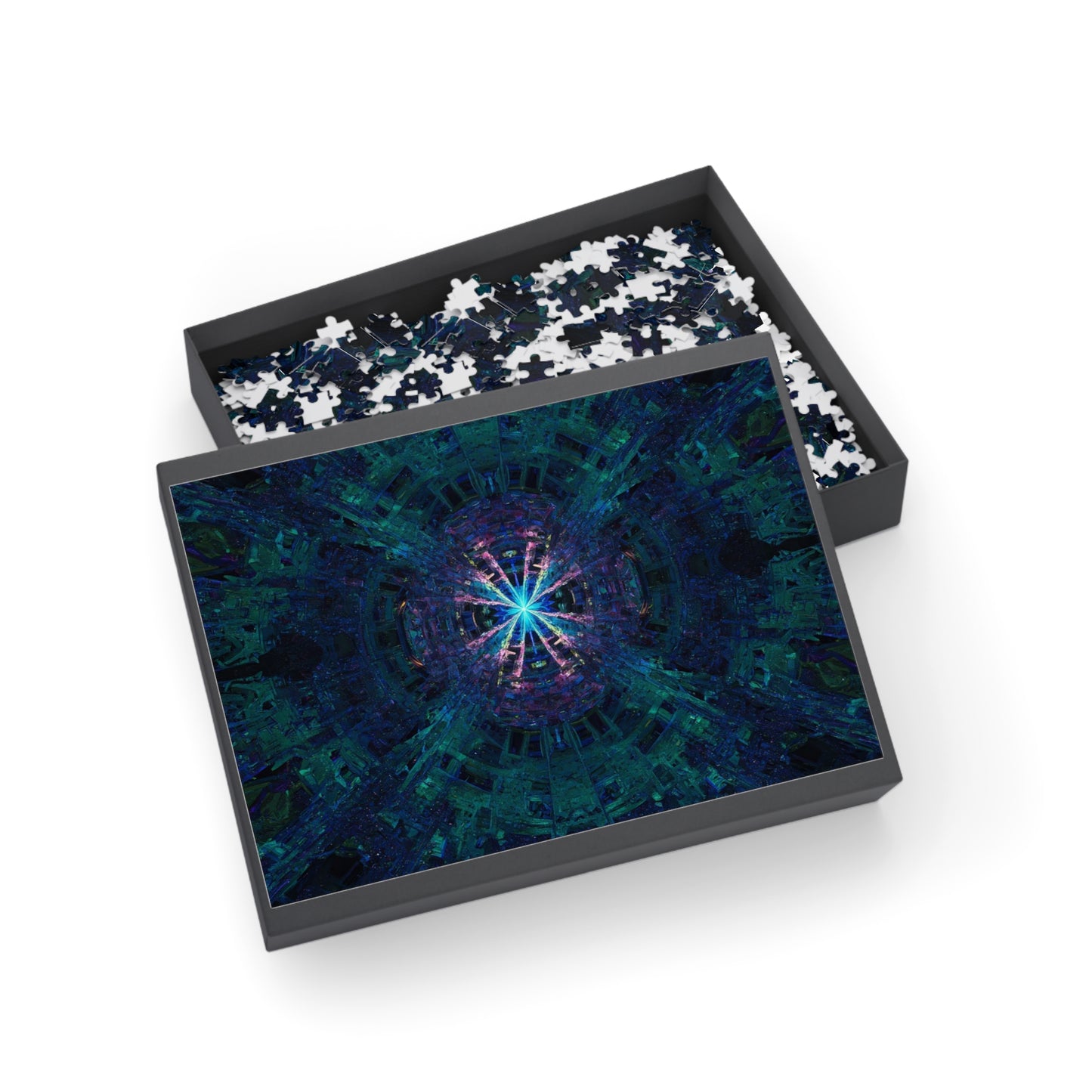 088- Fractal Puzzle (96, 252, 500, 1000-Piece) - Fun Family Activity and Gift