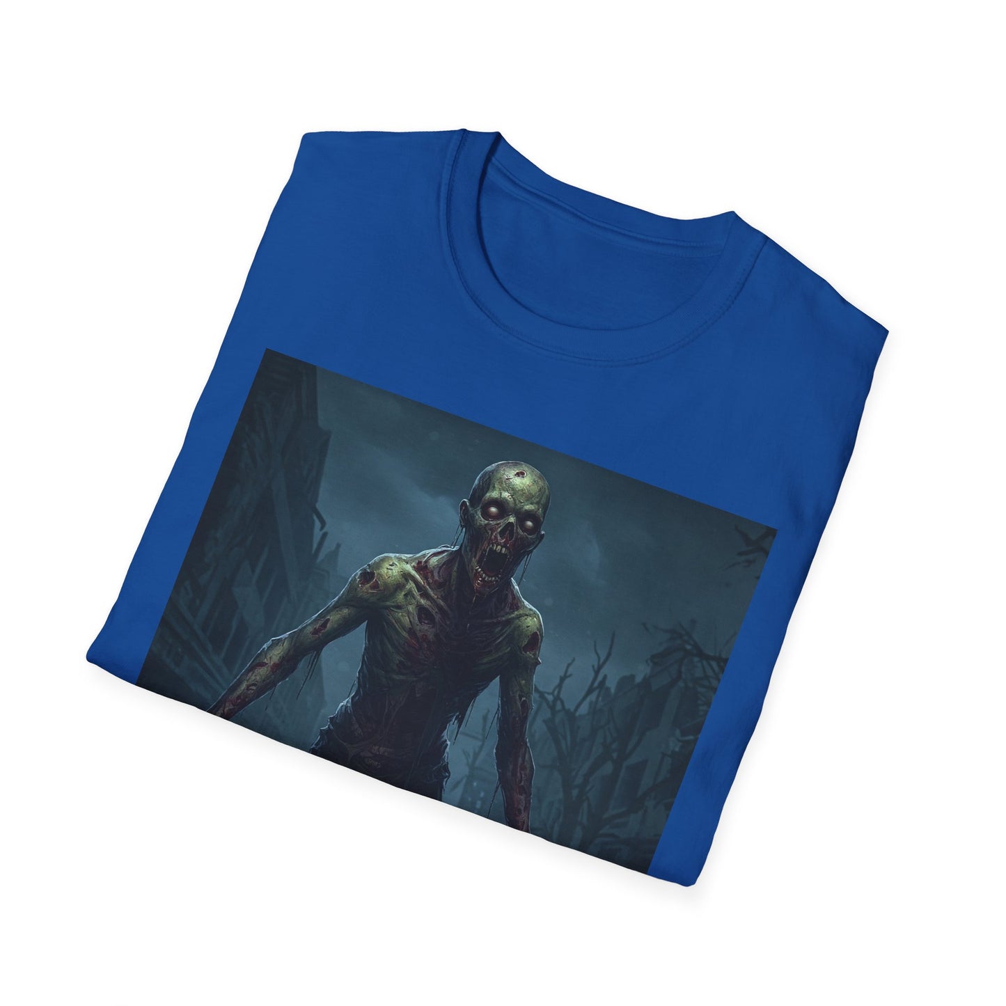Zombie Apocalypse Unisex Softstyle T-Shirt - Perfect for Horror Lovers