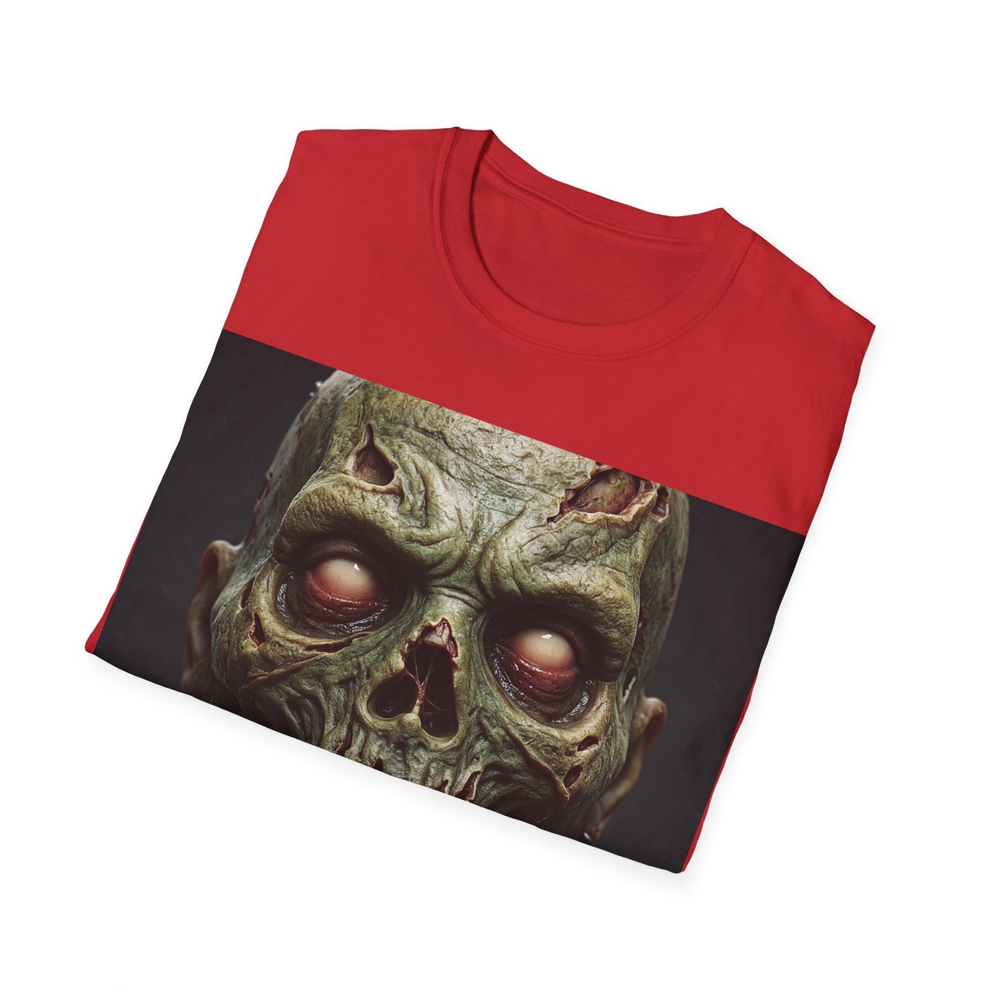 UK - Zombie Apocalypse Apocalyptic Portrait Tee, bold, decaying zombie graphic