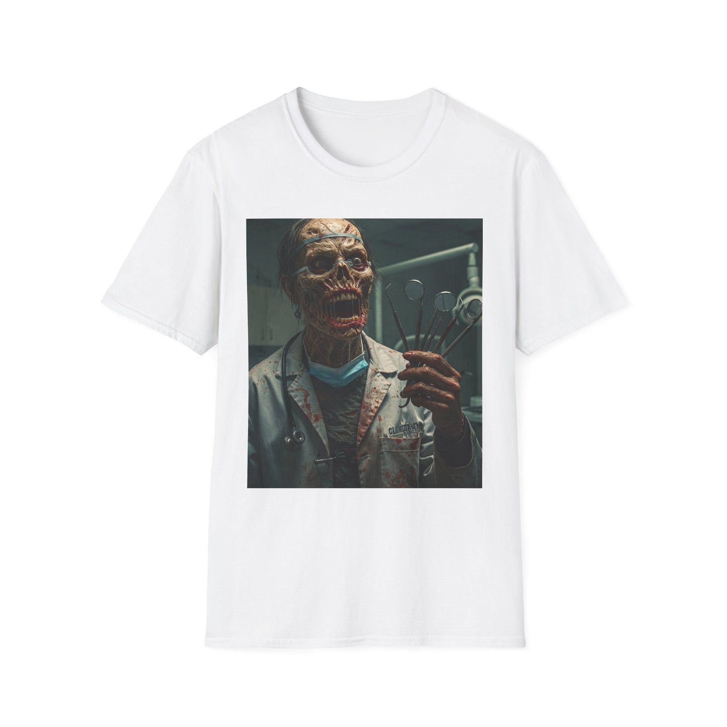 Chilling Horror Doctor T-Shirt for Halloween