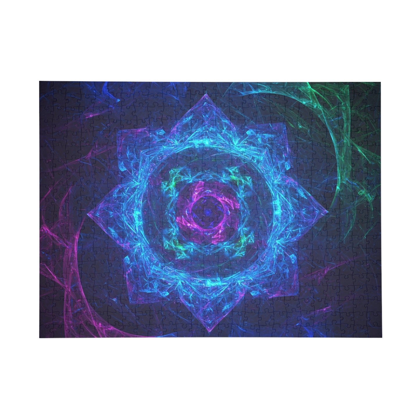 Colorful Mandala Puzzle (96, 252, 500, 1000-Piece) - Perfect for Relaxation and Mindfulness