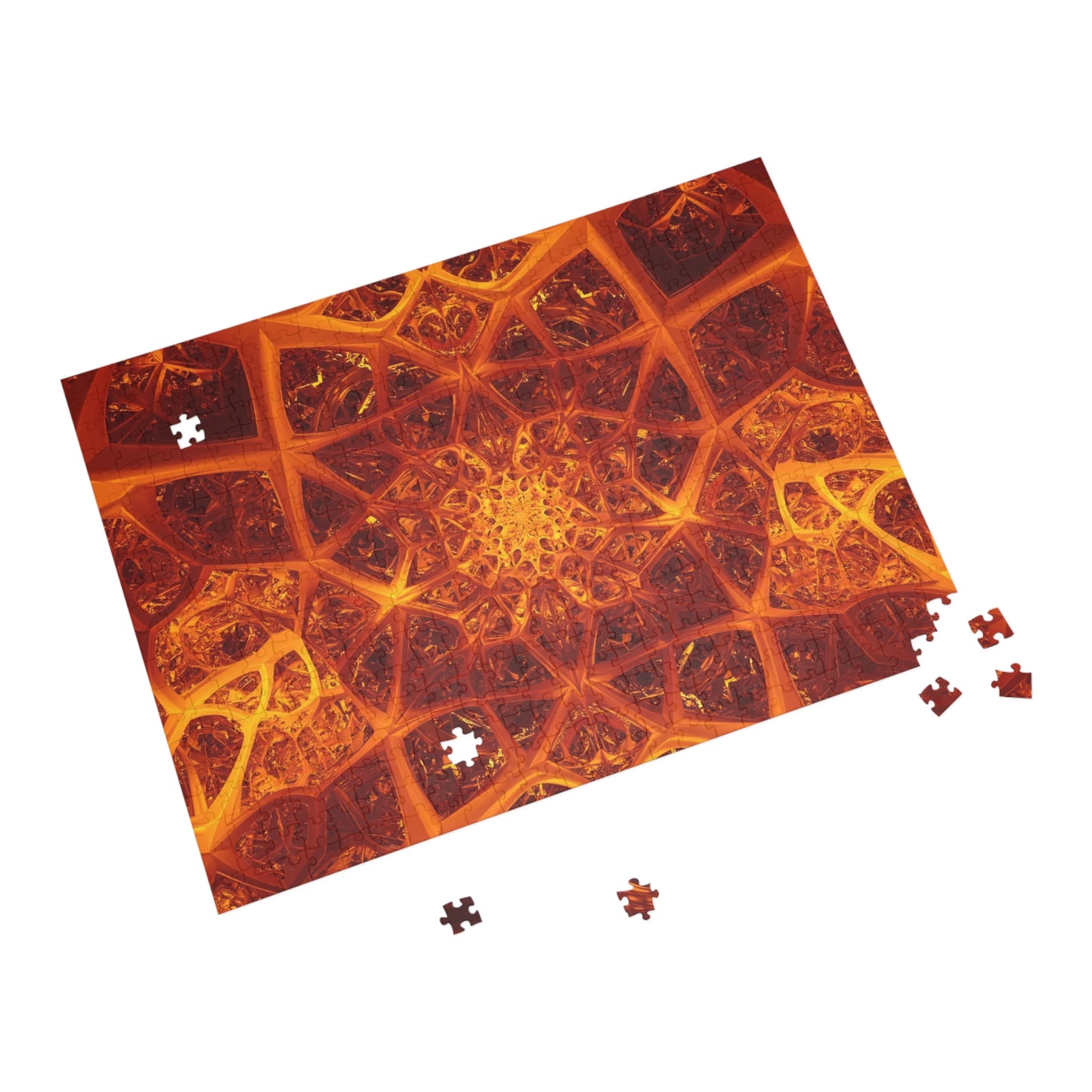 083- Fractal Puzzle (96, 252, 500, 1000-Piece) - Fun Family Activity and Gift