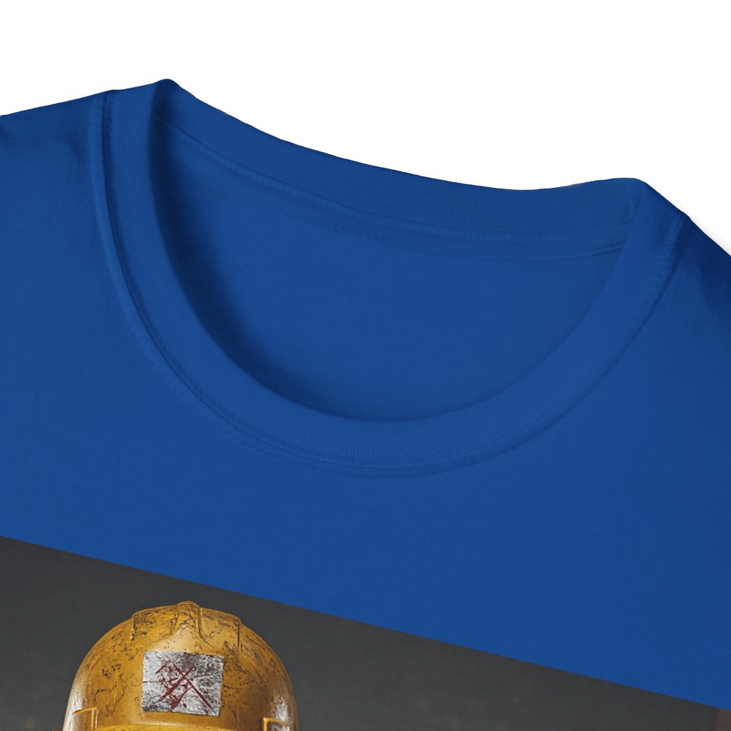 UK - Zombie Construction Worker Unisex Softstyle T-Shirt