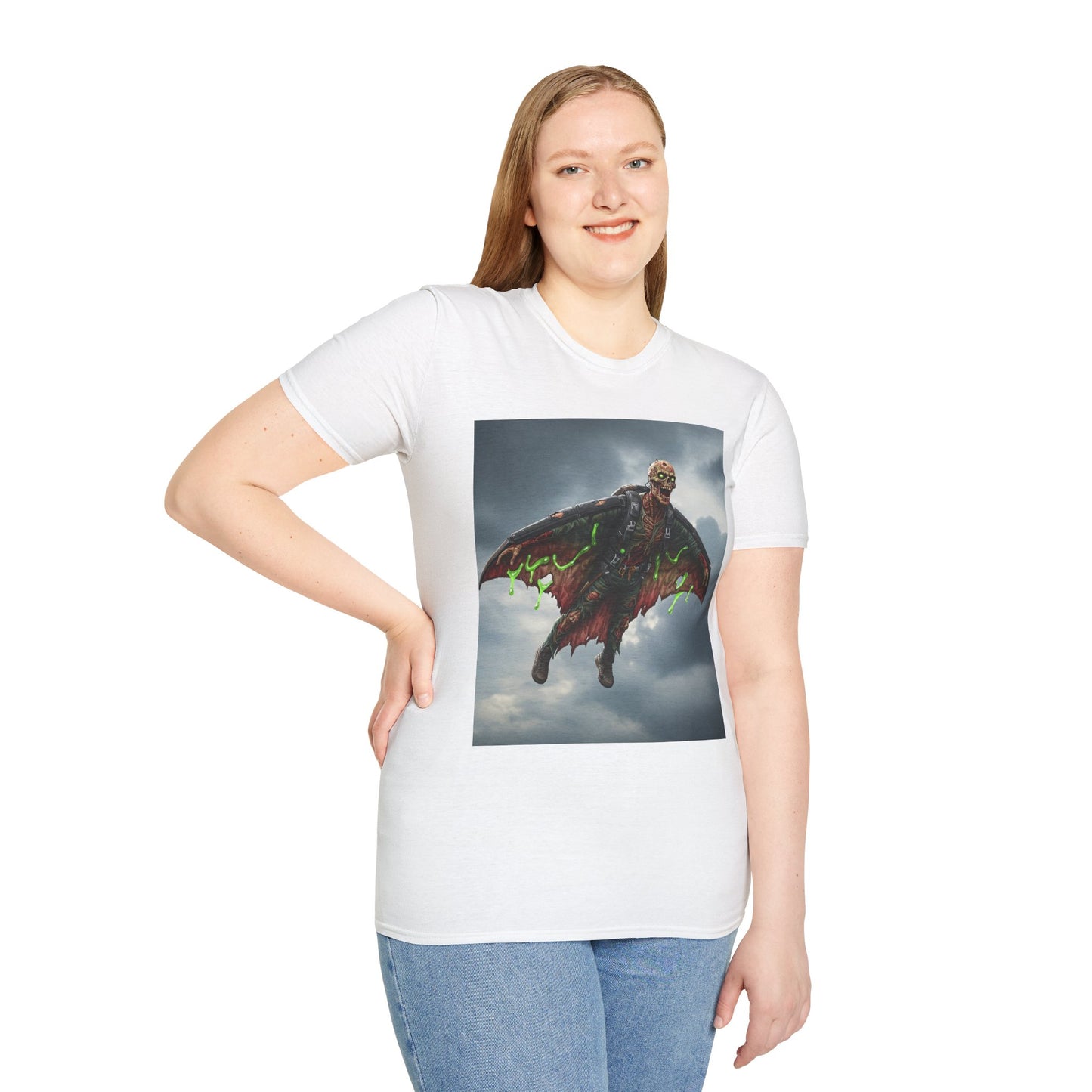 Vintage Horror Mothman Graphic Tee