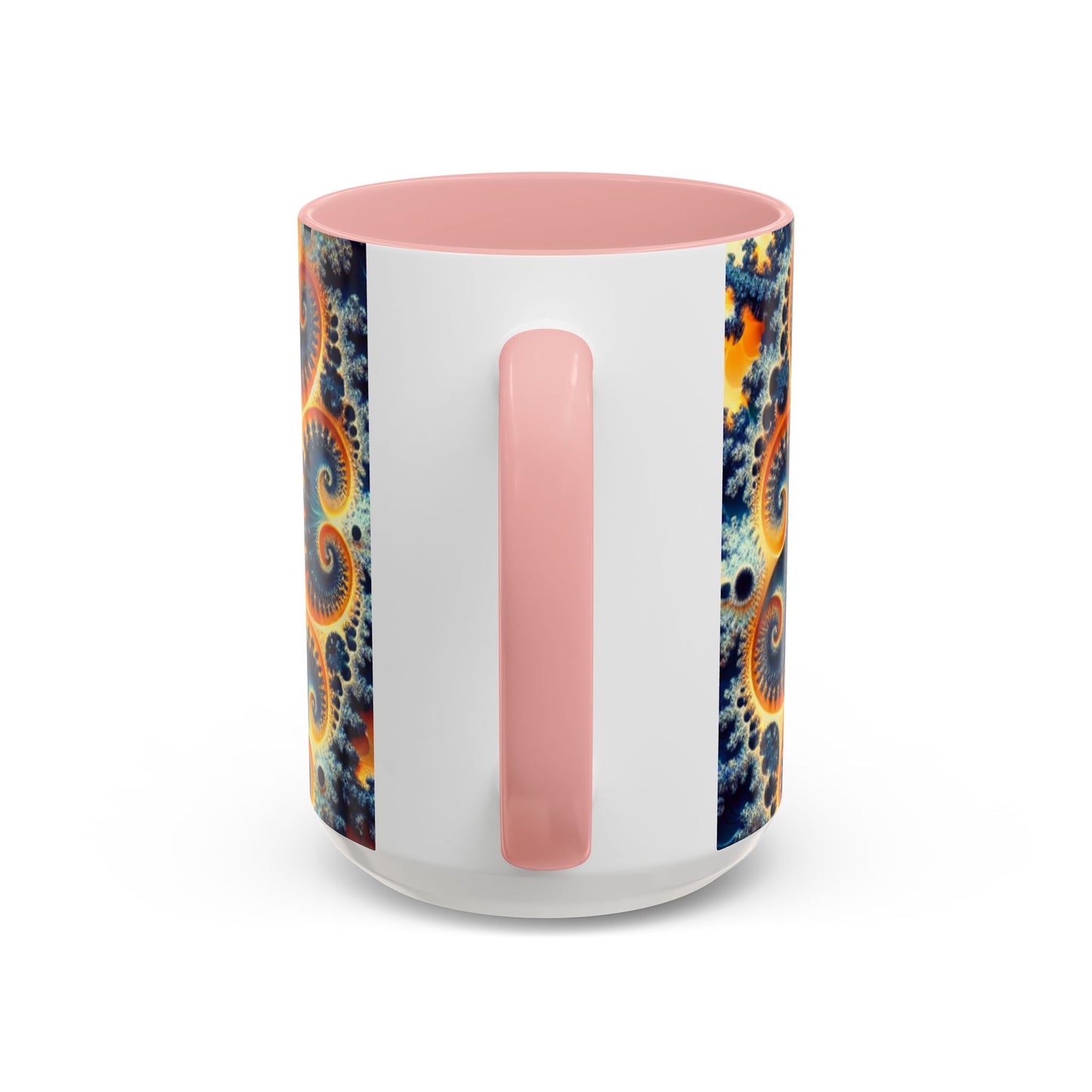 Vibrant Abstract Accent Coffee Mug - Unique 11 & 15oz Design for Art Lovers