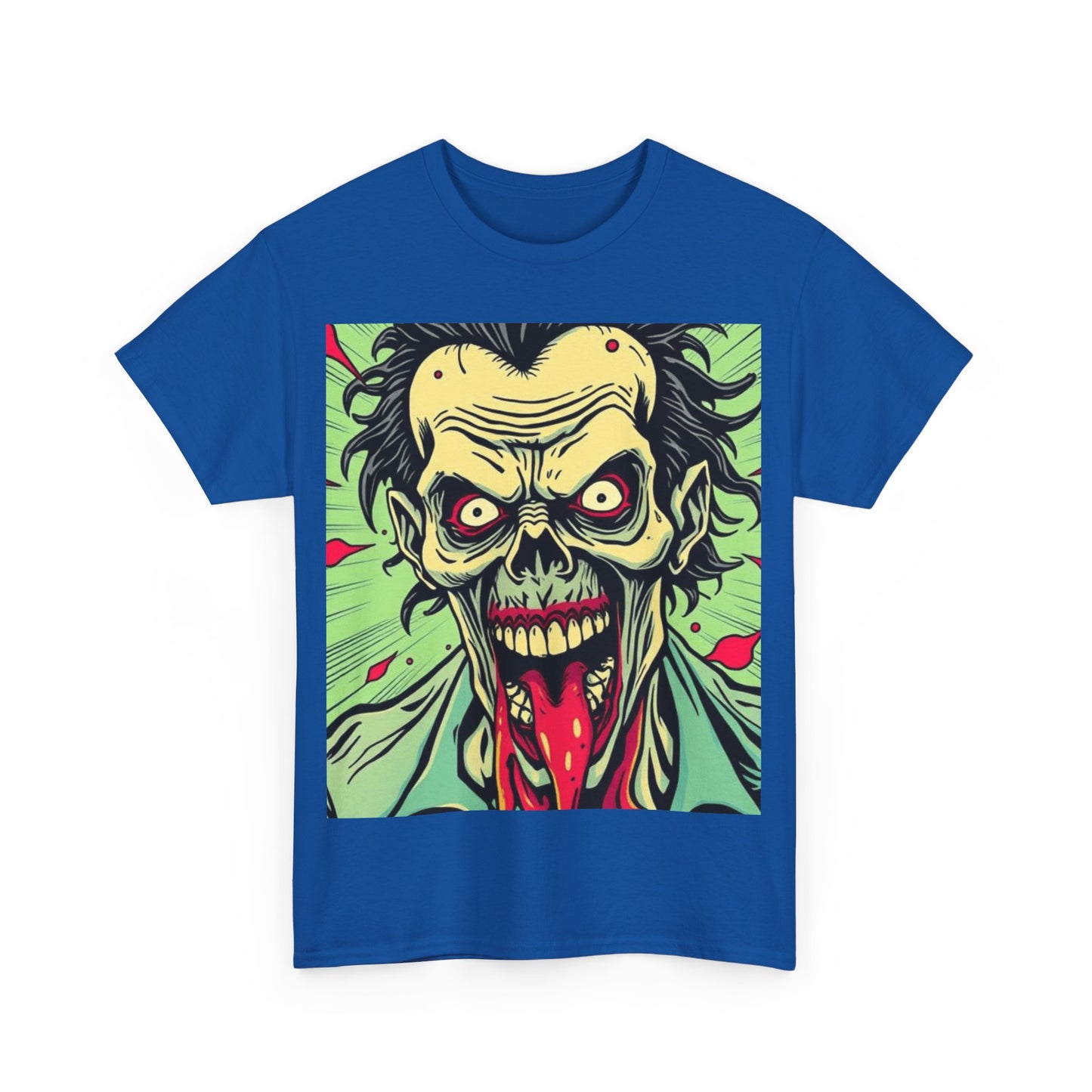 UK - Horror Graphic Tee - Creepy Zombie Design for Halloween