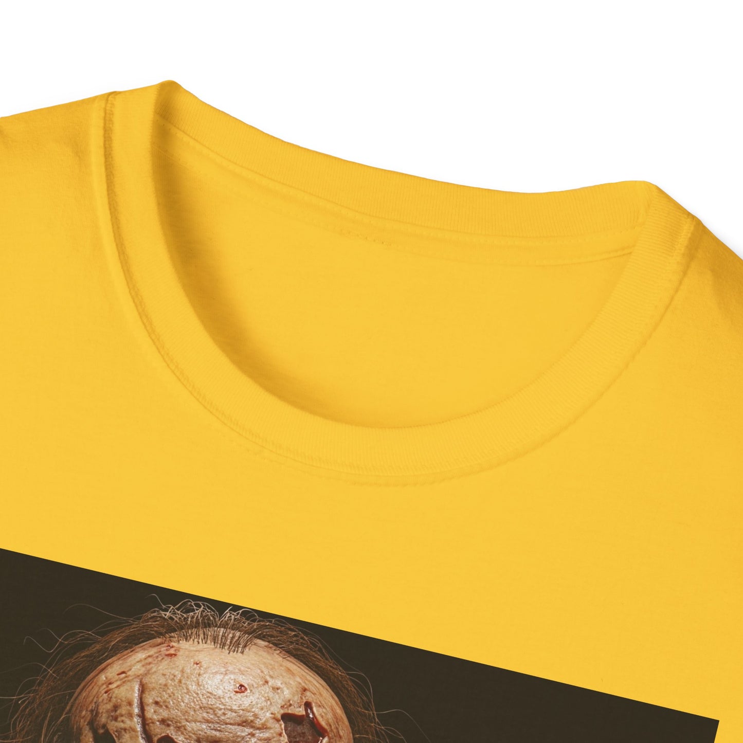 Apocalyptic Portrait Tee, bold, decaying zombie graphic