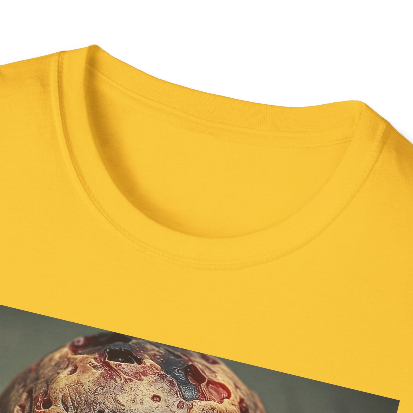 Apocalyptic Portrait Tee, bold, decaying zombie graphic