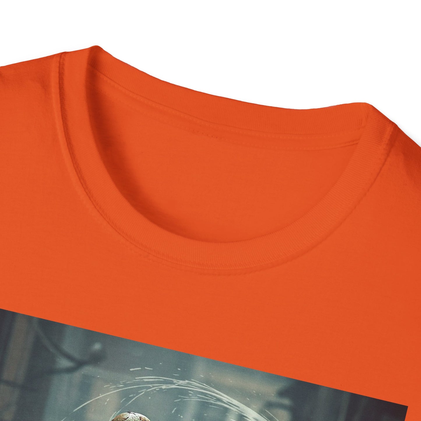 Unisex Softstyle Horror Graphic T-Shirt - Spooky Monster Design