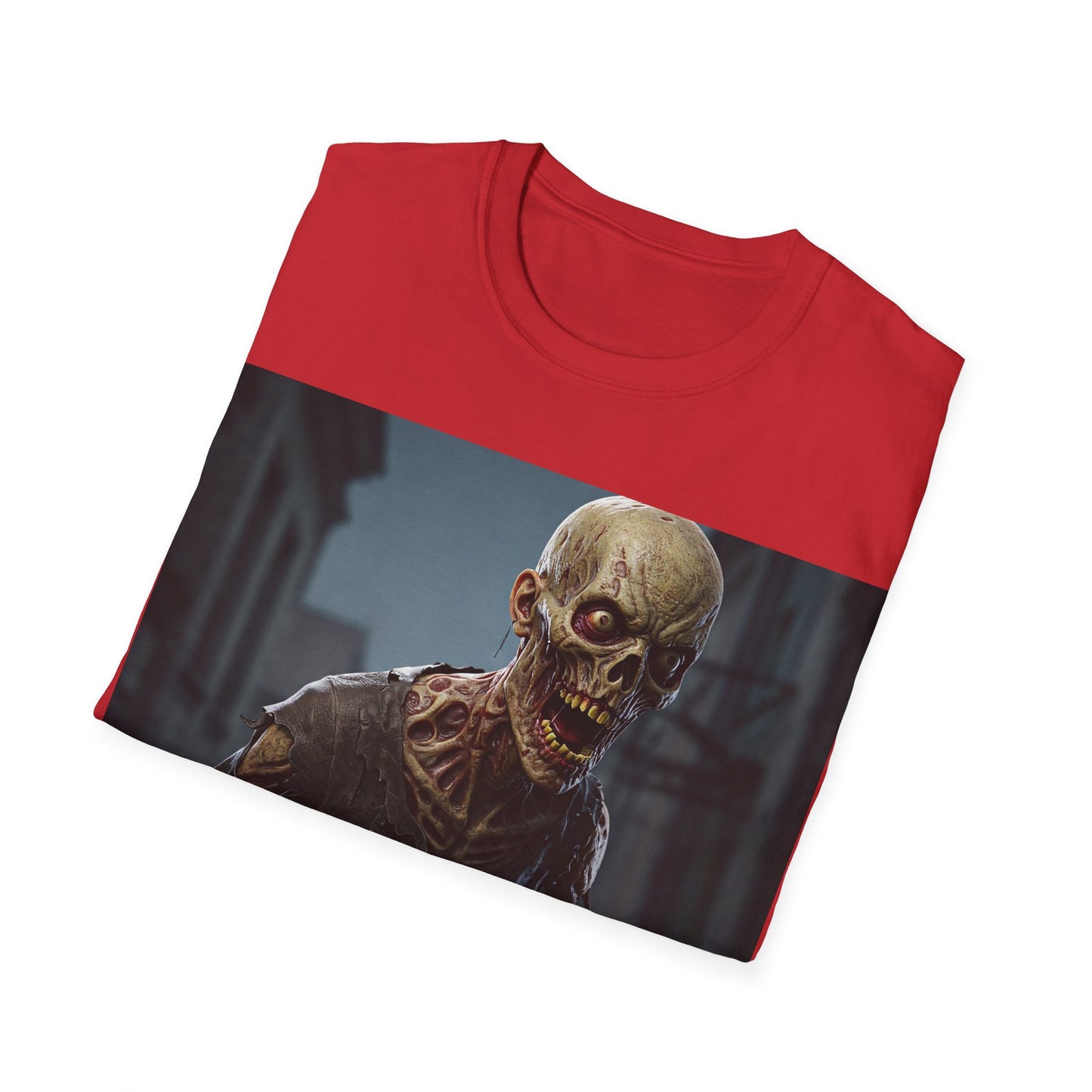 UK - Spooky Zombie Graphic T-Shirt for Halloween