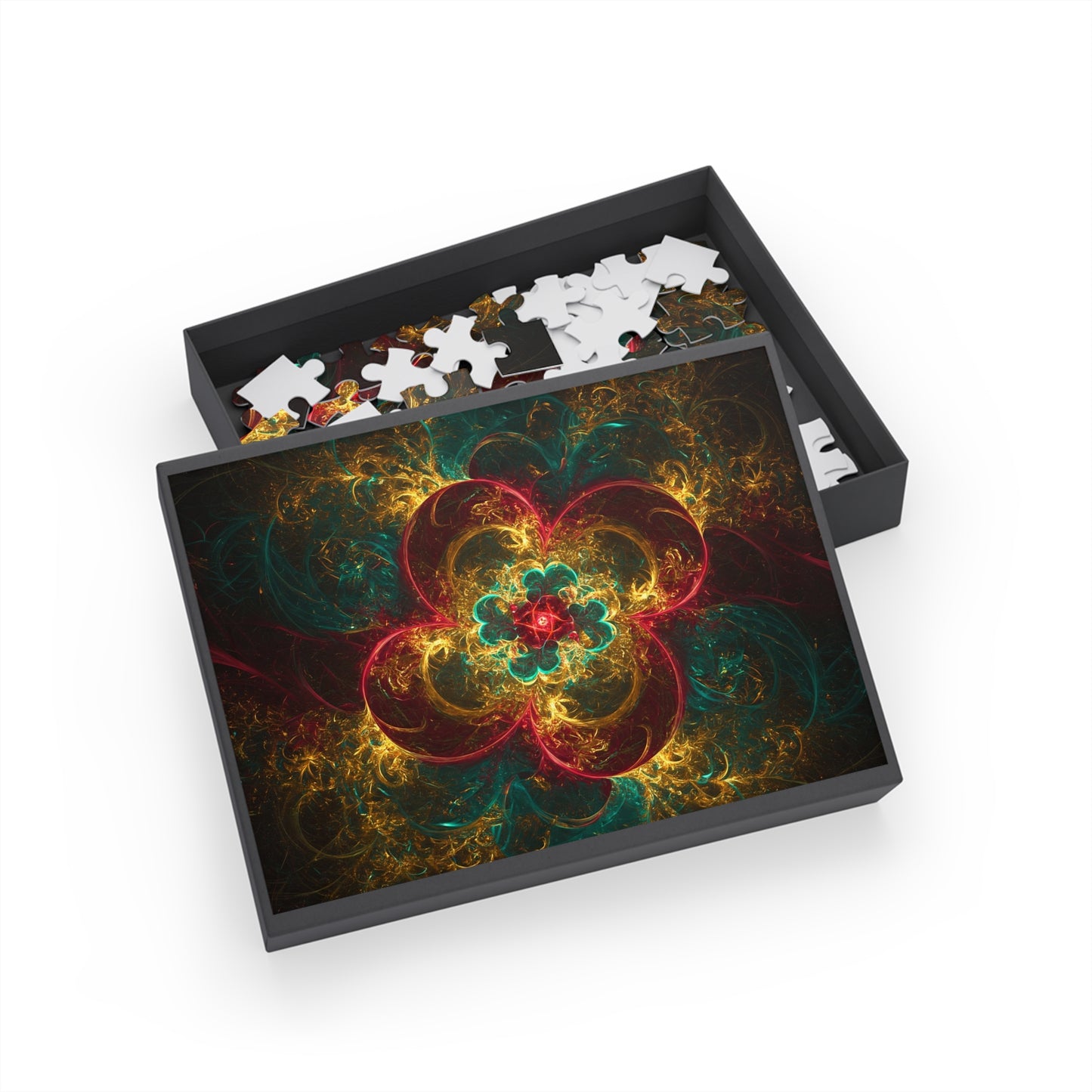 Colorful Floral Puzzle (96, 252, 500, 1000-Piece) - Enjoy Mindful Relaxation!