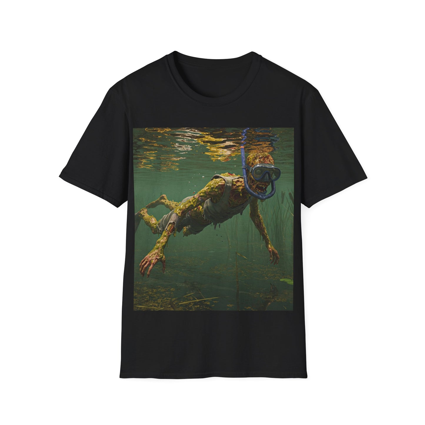 UK - Underwater Explorer Unisex Softstyle T-Shirt - Nature Lover Graphic Tee