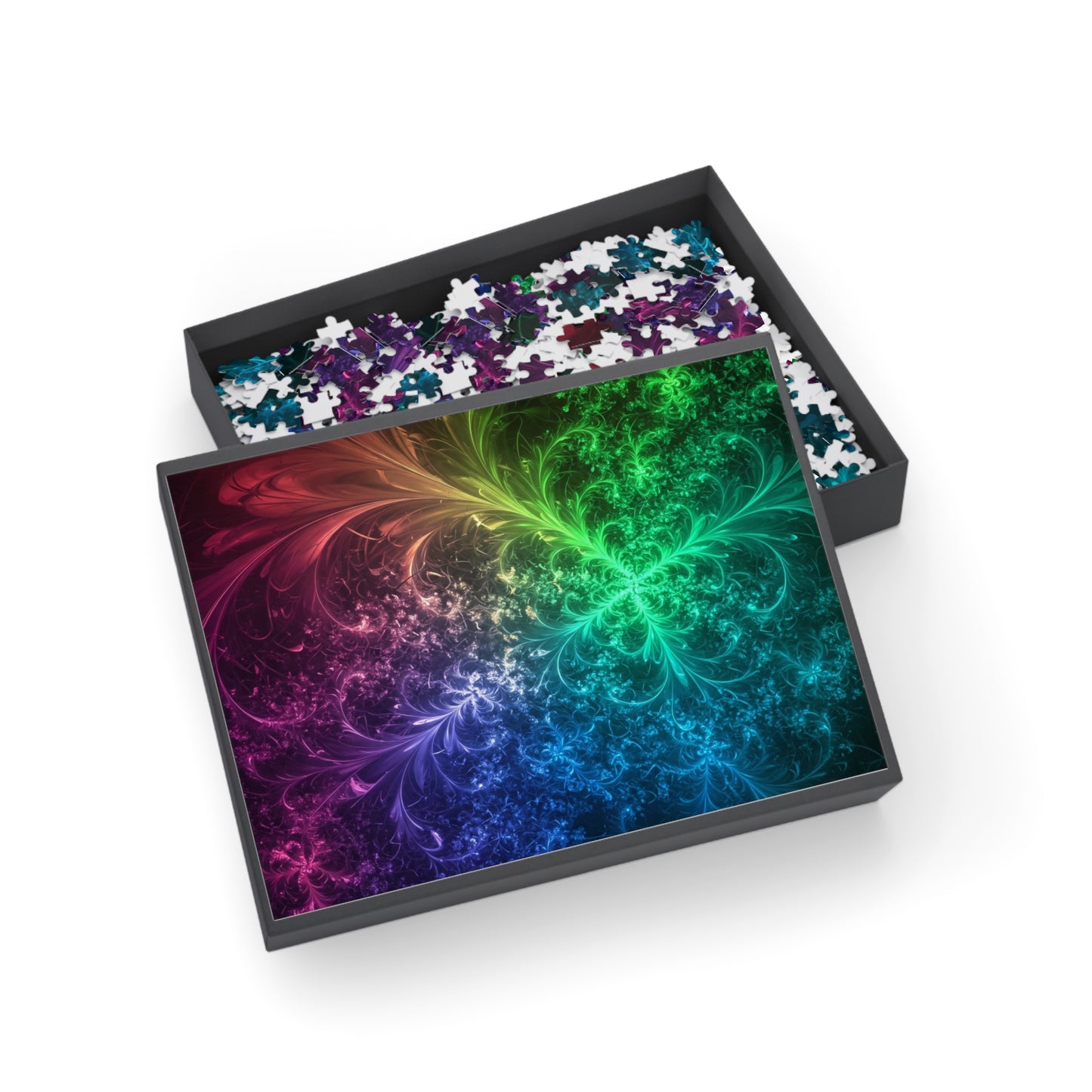049- Fractal Puzzle (96, 252, 500, 1000-Piece) - Fun Family Activity and Gift