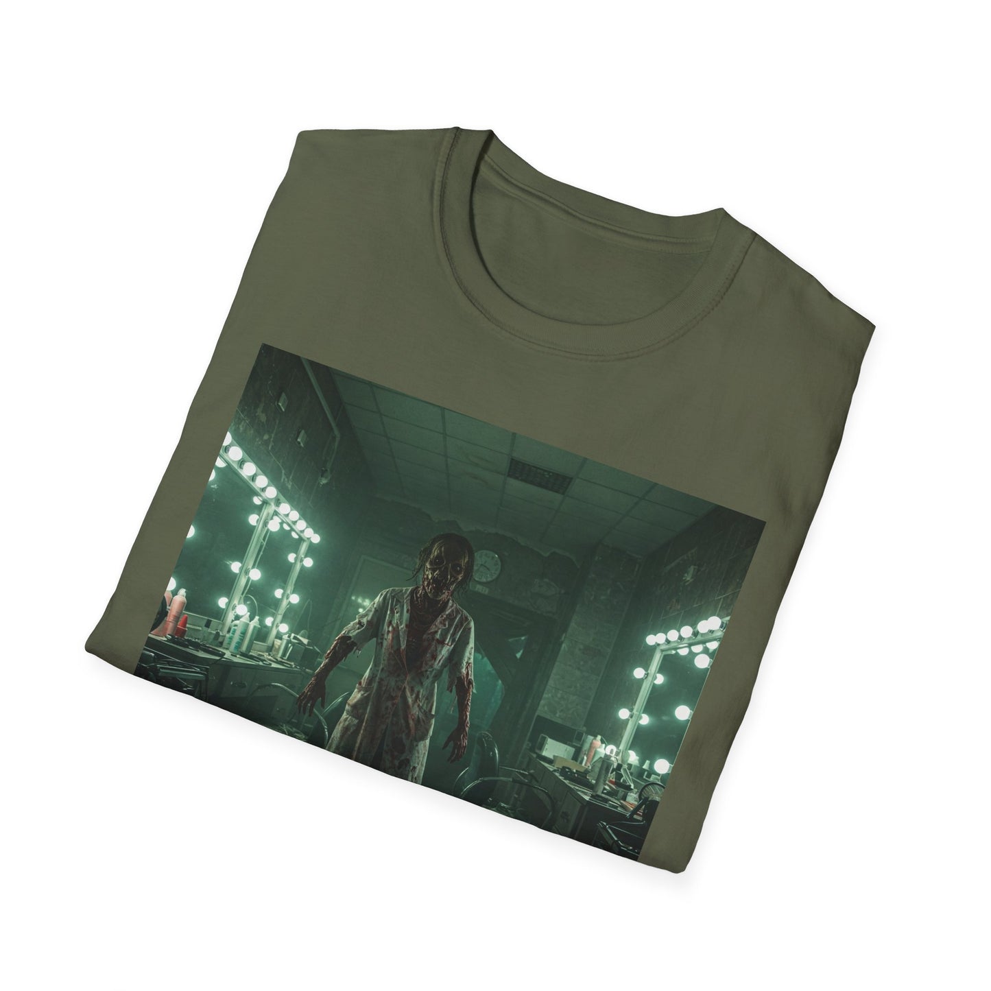Creepy Horror Unisex Softstyle T-Shirt - Perfect for Halloween