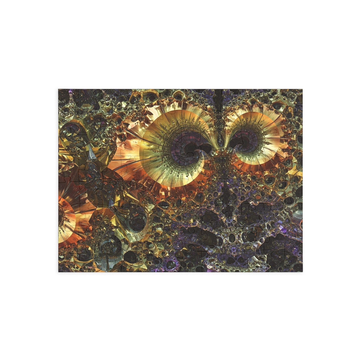 Artistic Fractal Puzzle - 96 to 1000-Piece Options for Relaxation and Fun