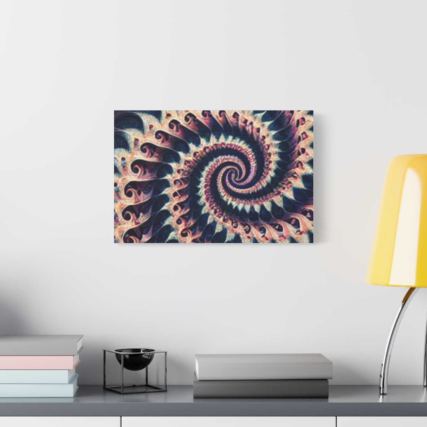 Abstract Spiral Art Canvas Print - Modern Home Decor for Art Lovers