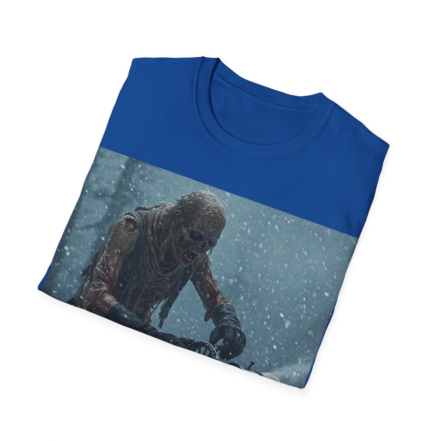 UK - Unisex Softstyle T-Shirt | Snowy Scene Fan Tee