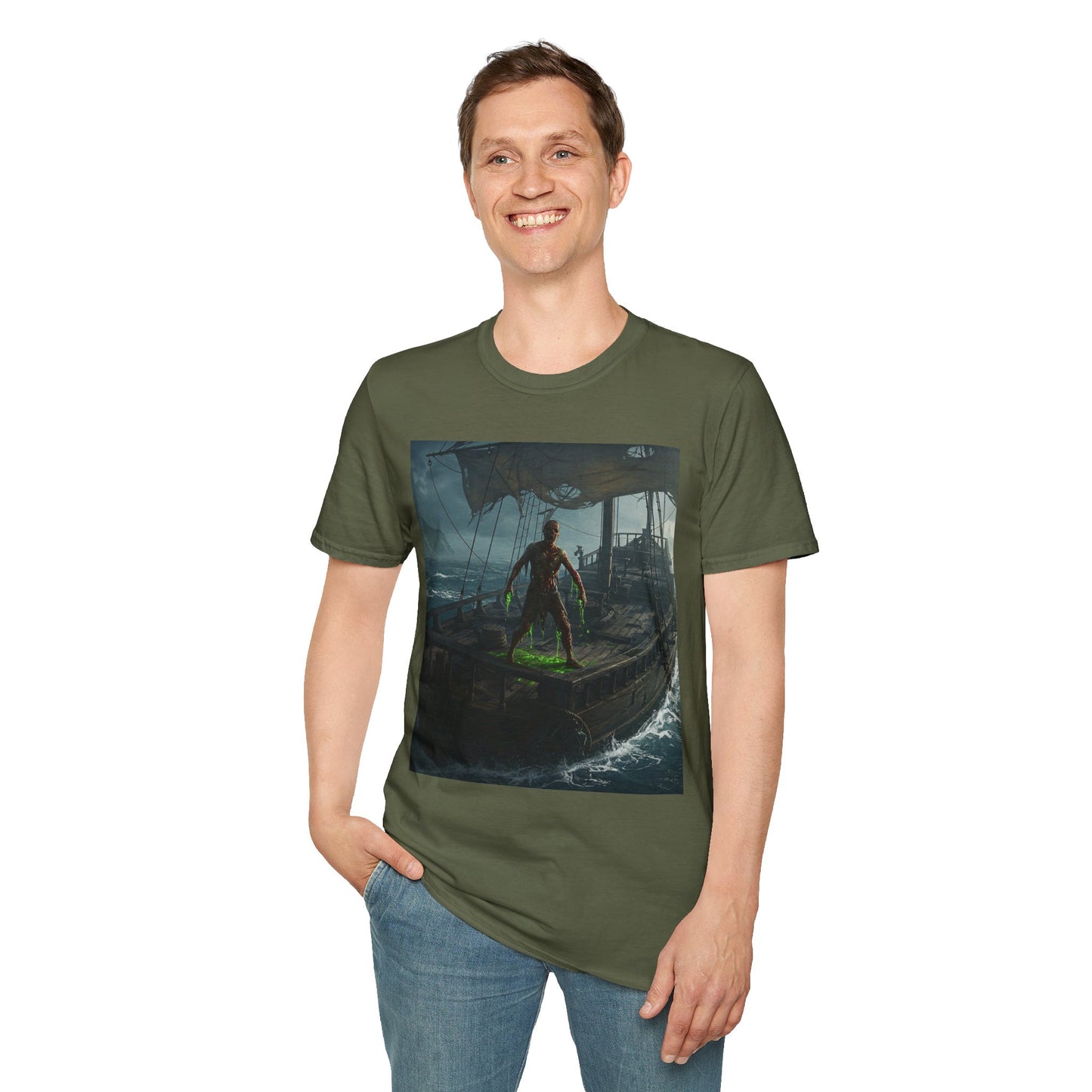 Adventurous Pirate Graphic Unisex T-Shirt - Perfect for Sea Lovers!
