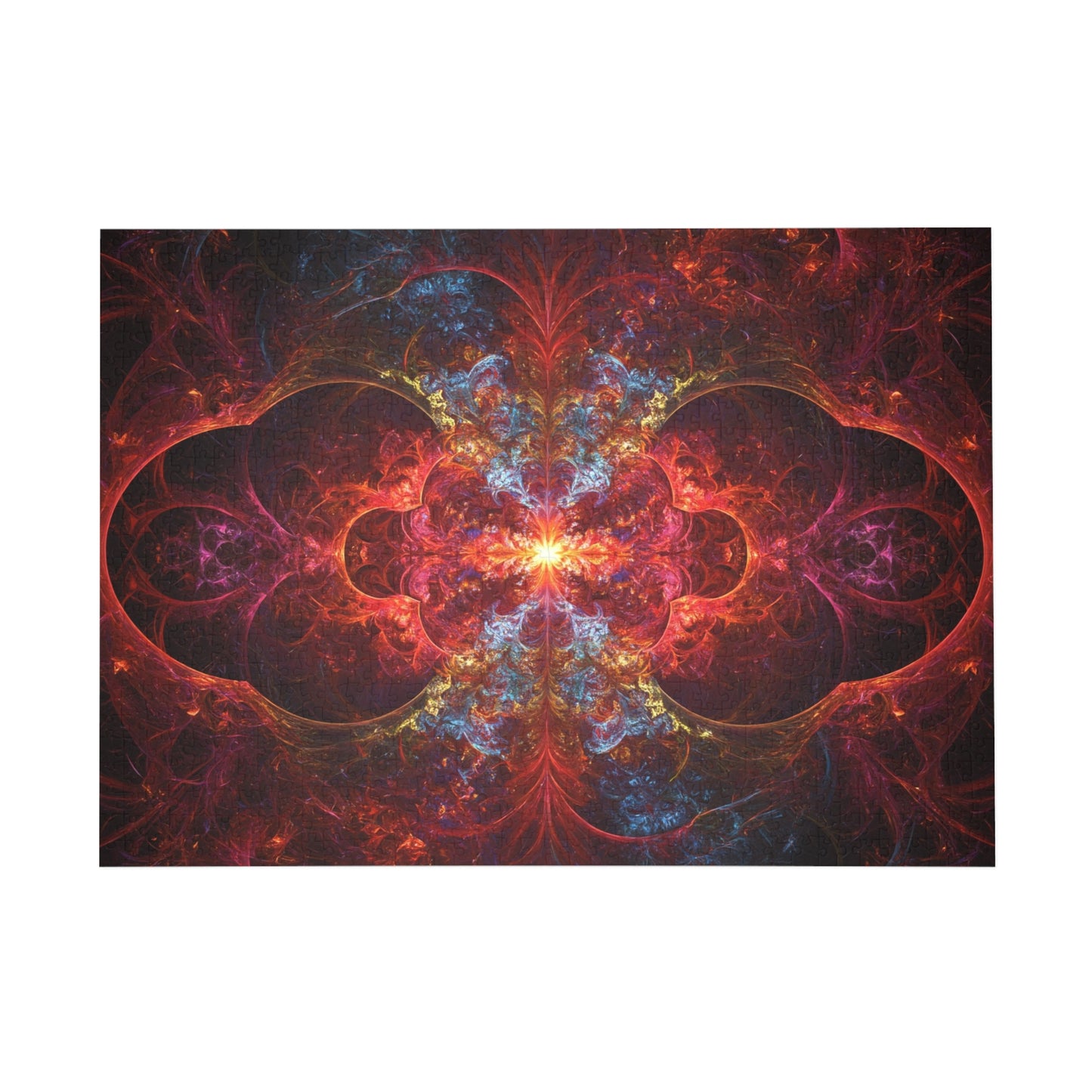 Vibrant Abstract Puzzle - 96/252/500/1000 Piece Jigsaw for Relaxation and Fun