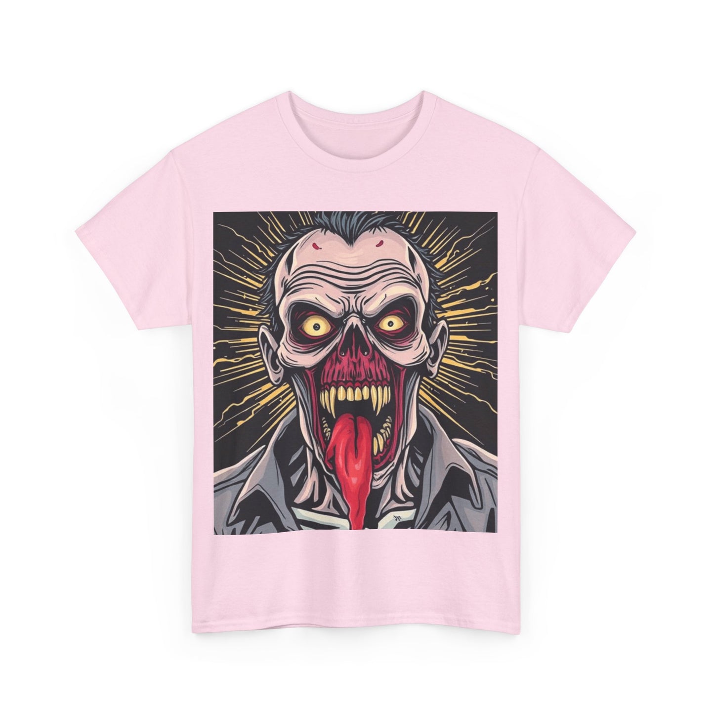 UK - Vintage Horror Graphic Unisex Heavy Cotton Tee