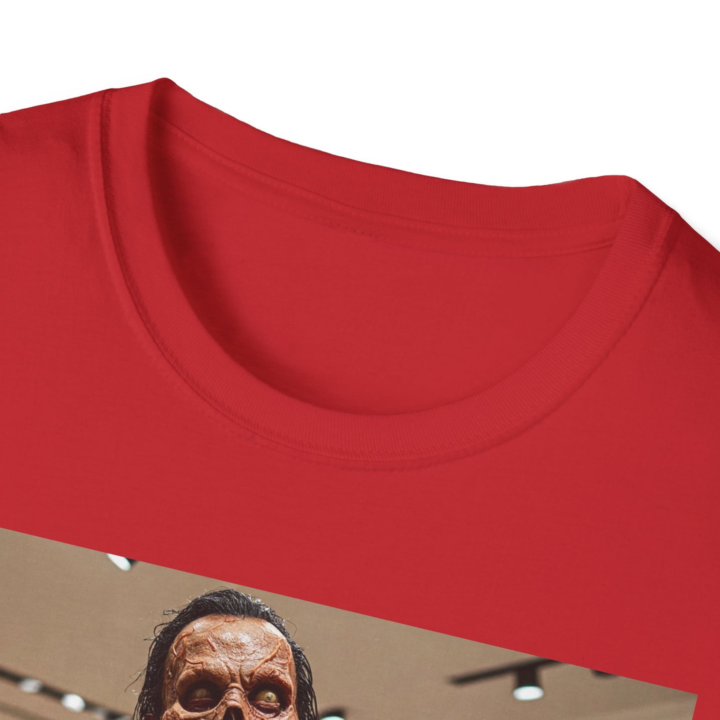 Creepy Vintage Skull T-Shirt for Halloween